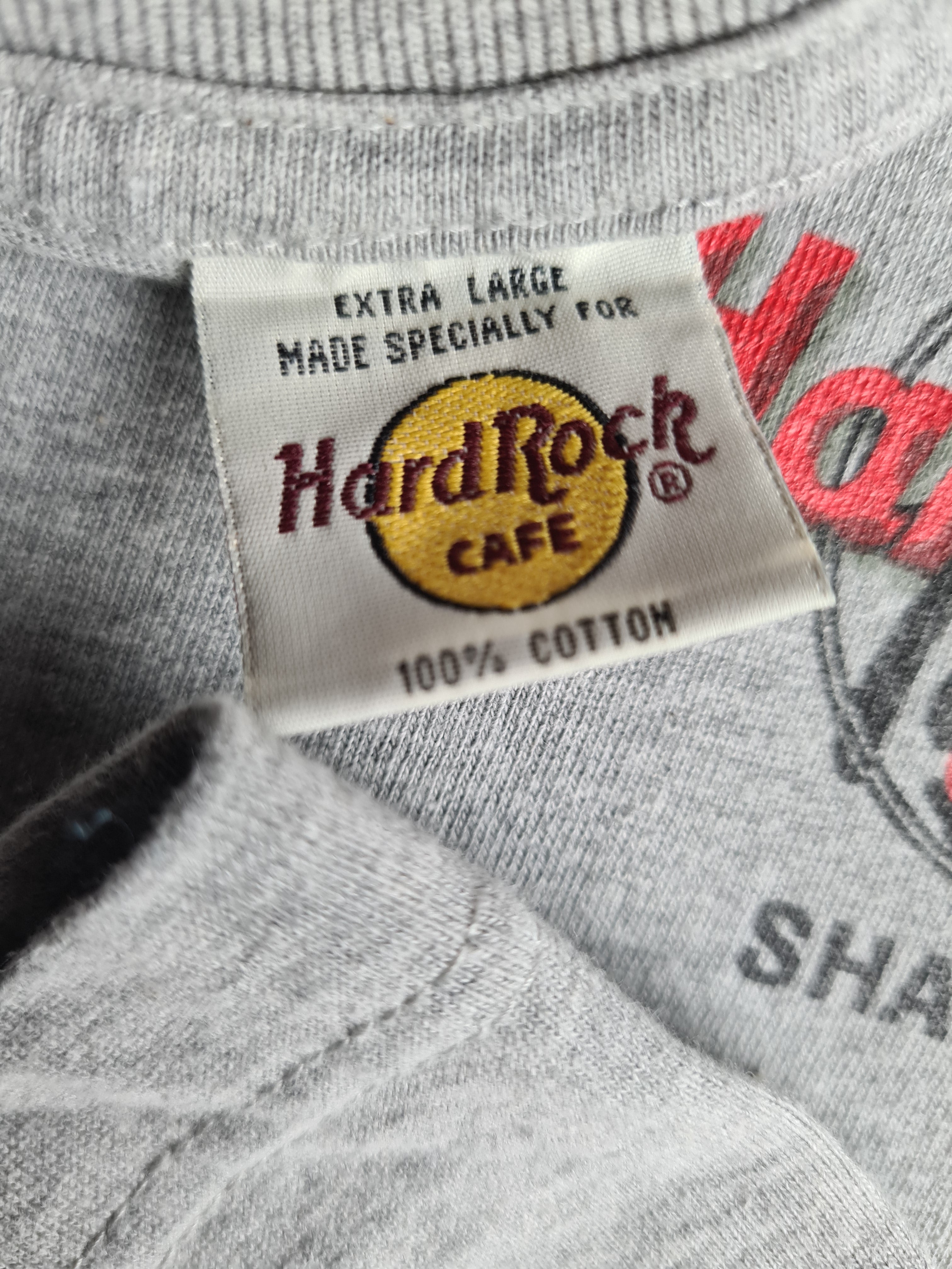 Vintage Hard Rock Cafe Shirt Shanghai Y2K Look XL - RareRags