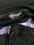 Modernes Avancer Clothing Studios Shirt PURPLE CLOUD TEE - BLACK L