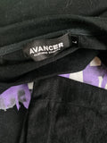 Modernes Avancer Clothing Studios Shirt PURPLE CLOUD TEE - BLACK L