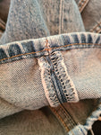 Vintage Levis Jeans No Patch Hellblau S-M