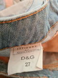 Y2K Dolce&Gabbana Jeans Low Waist 27