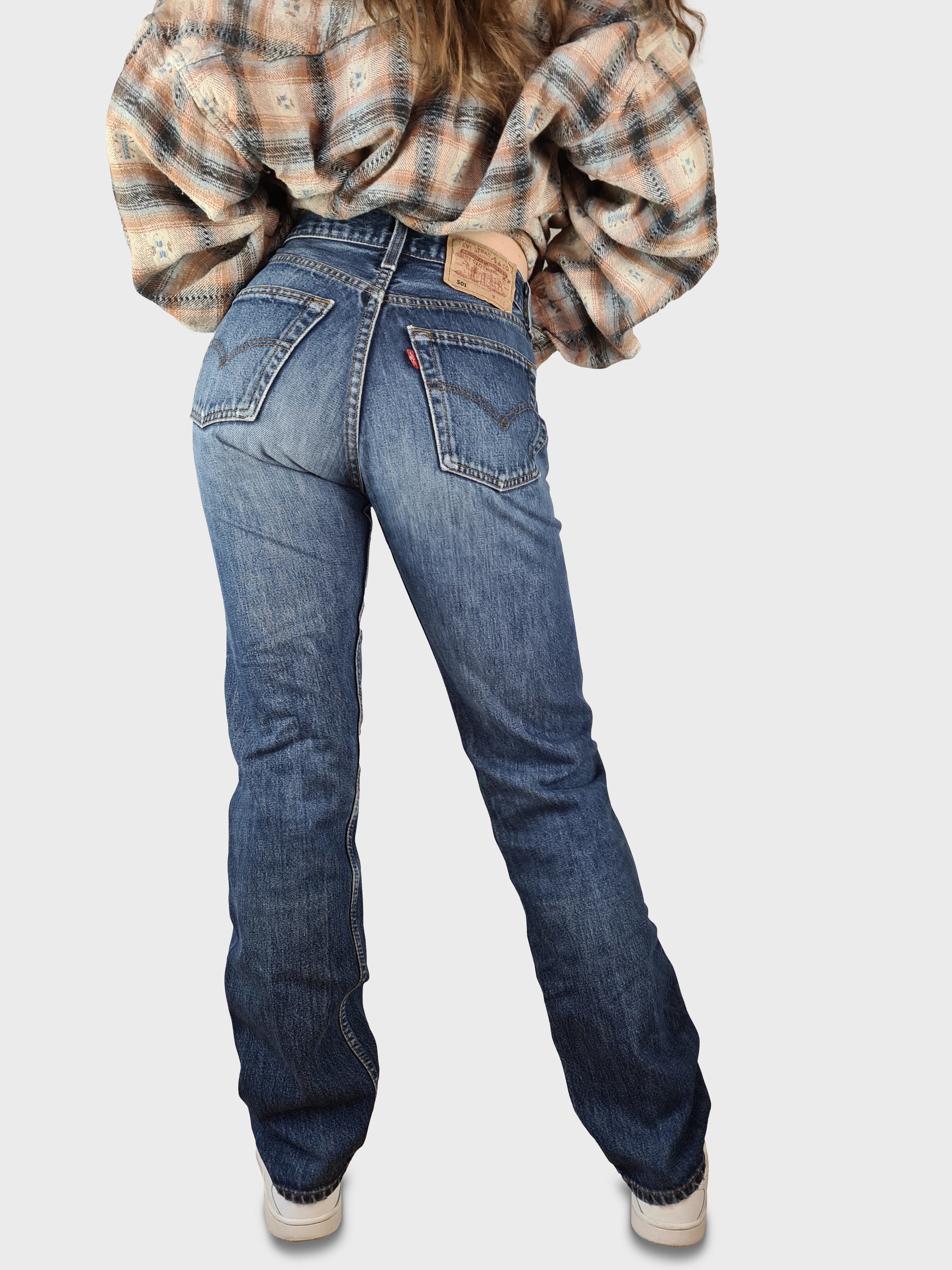 Vintage Levis Jeans 501 W28 L32 - RareRags
