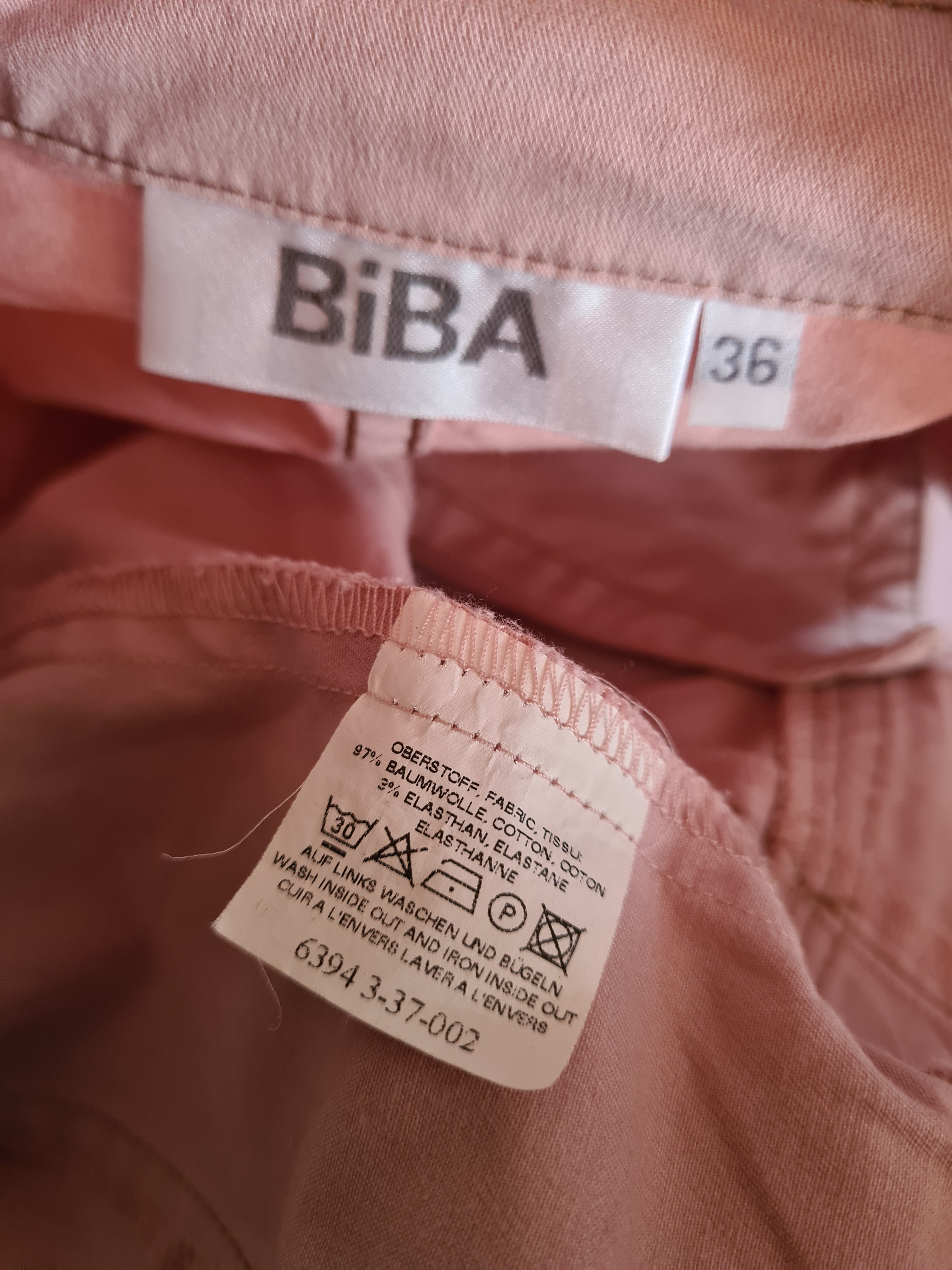 Vintage Biba Anzug Blazer + Hose Rosa (36) S - RareRags