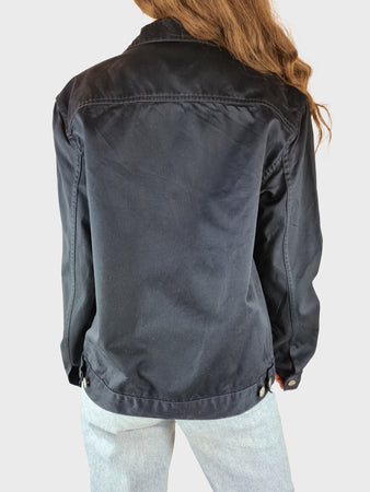 Moderne Carhartt Jeansjacke Stadium Jacket Schwarz M