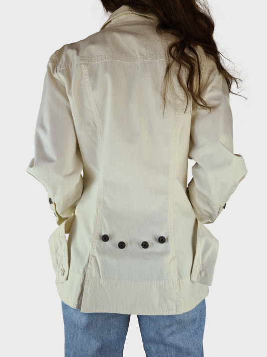 Vintage Diesel Jacke Taillierung Beige L