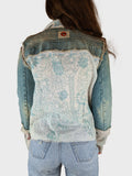 Rare! Vintage Yen ¥ Jeansjacke Michiko Koshino Jeans + Dünner Stoff M
