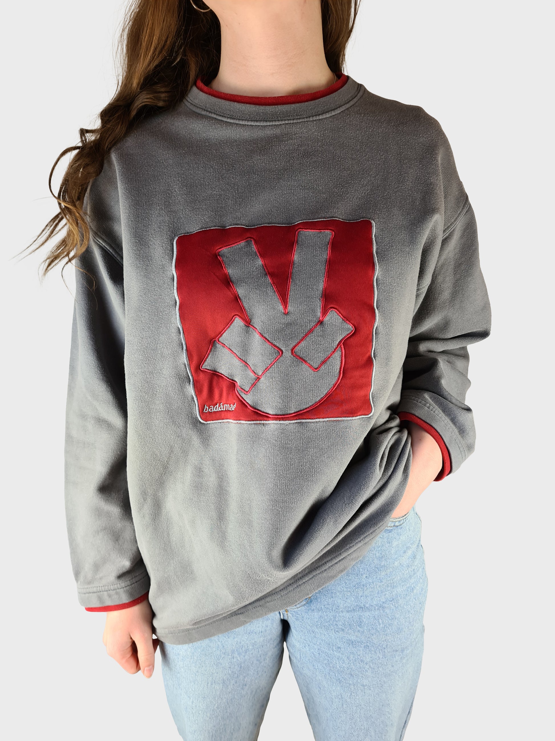 Y2K Bad Mad Sweater Next Generation S - RareRags