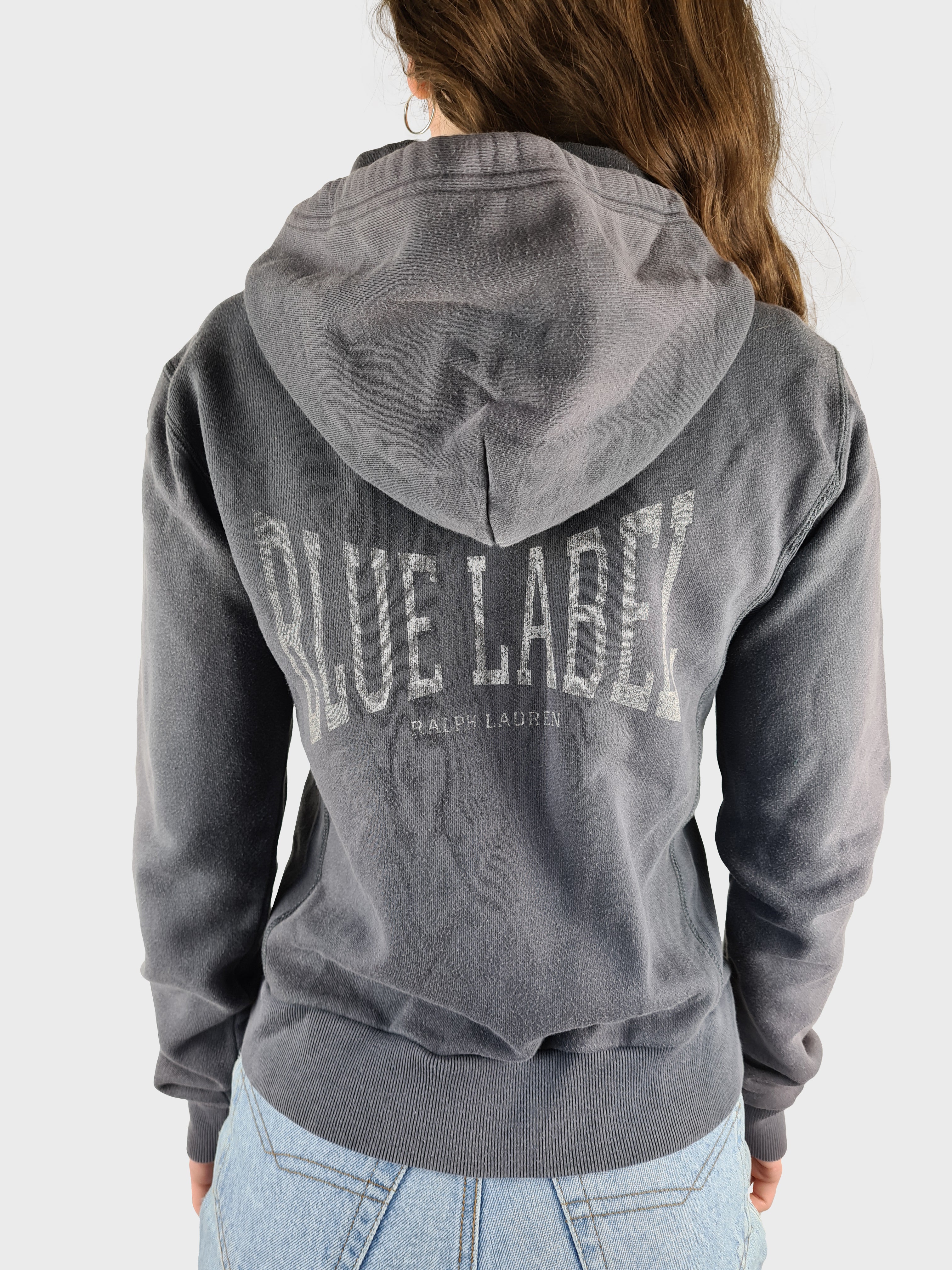 Vintage Ralph Lauren Hoodie Blue Label S - RareRags
