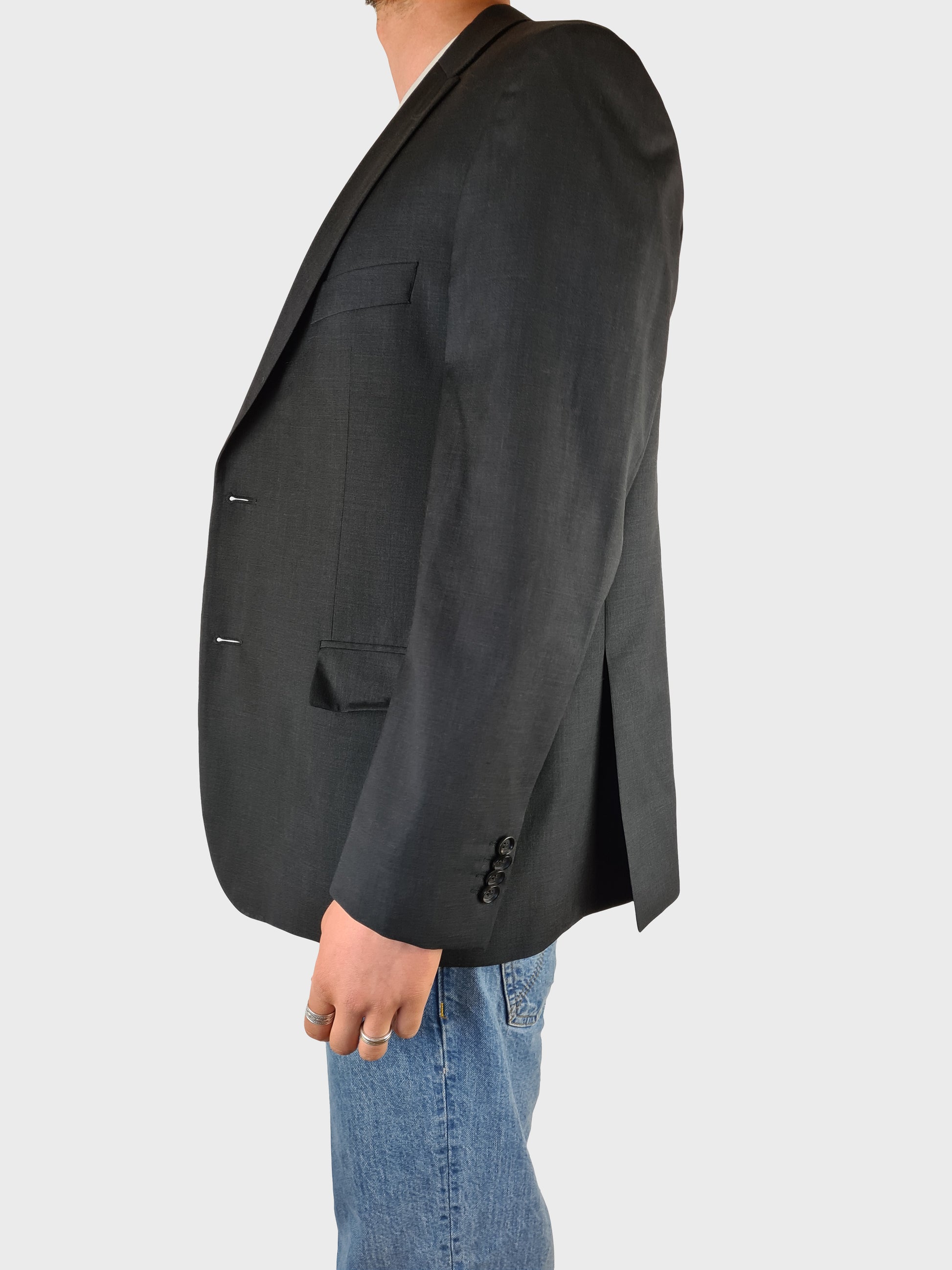 Modernes Hugo Boss Sakko Super 100 M-L - RareRags