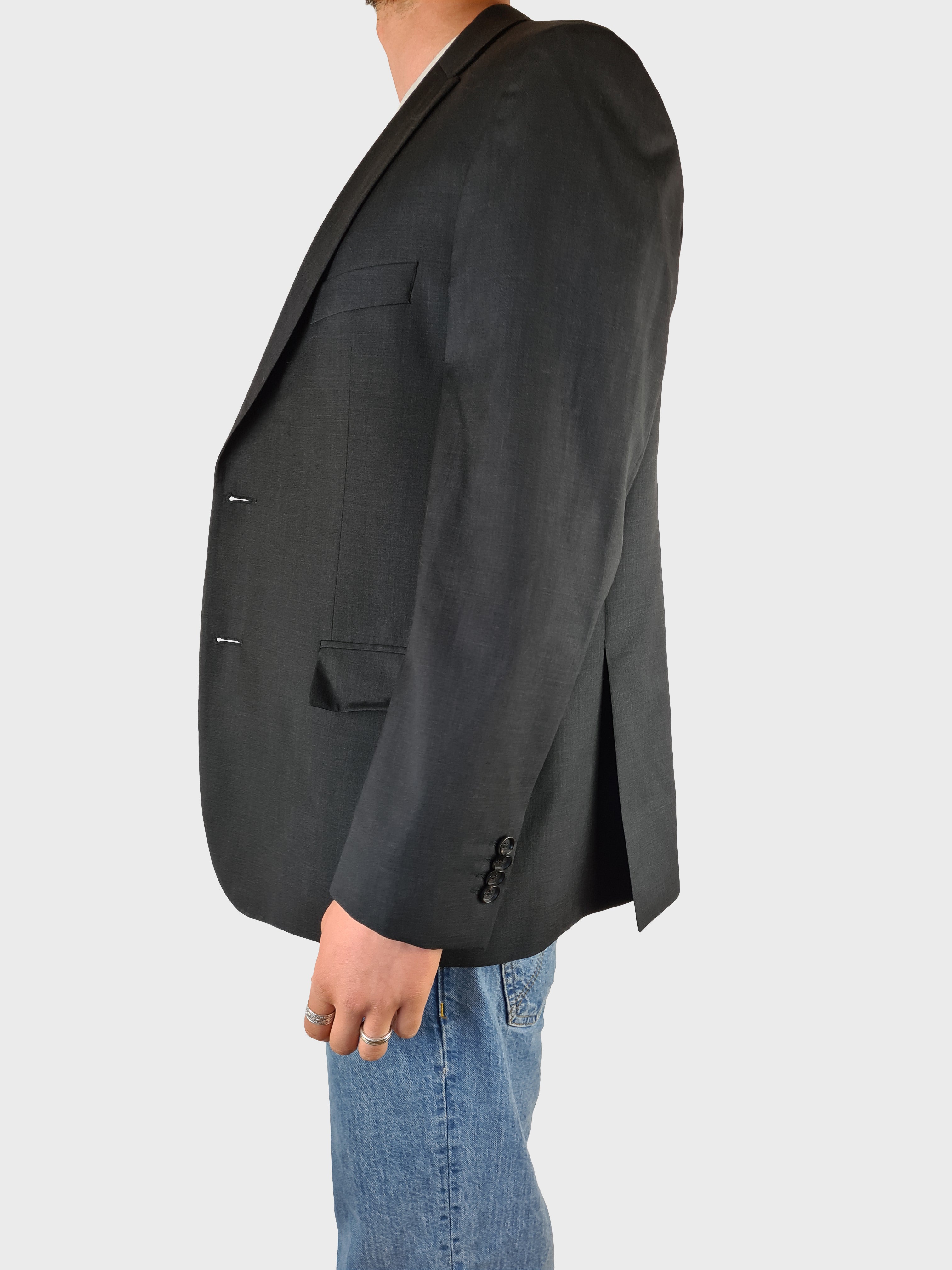 Modernes Hugo Boss Sakko Super 100 M-L - RareRags