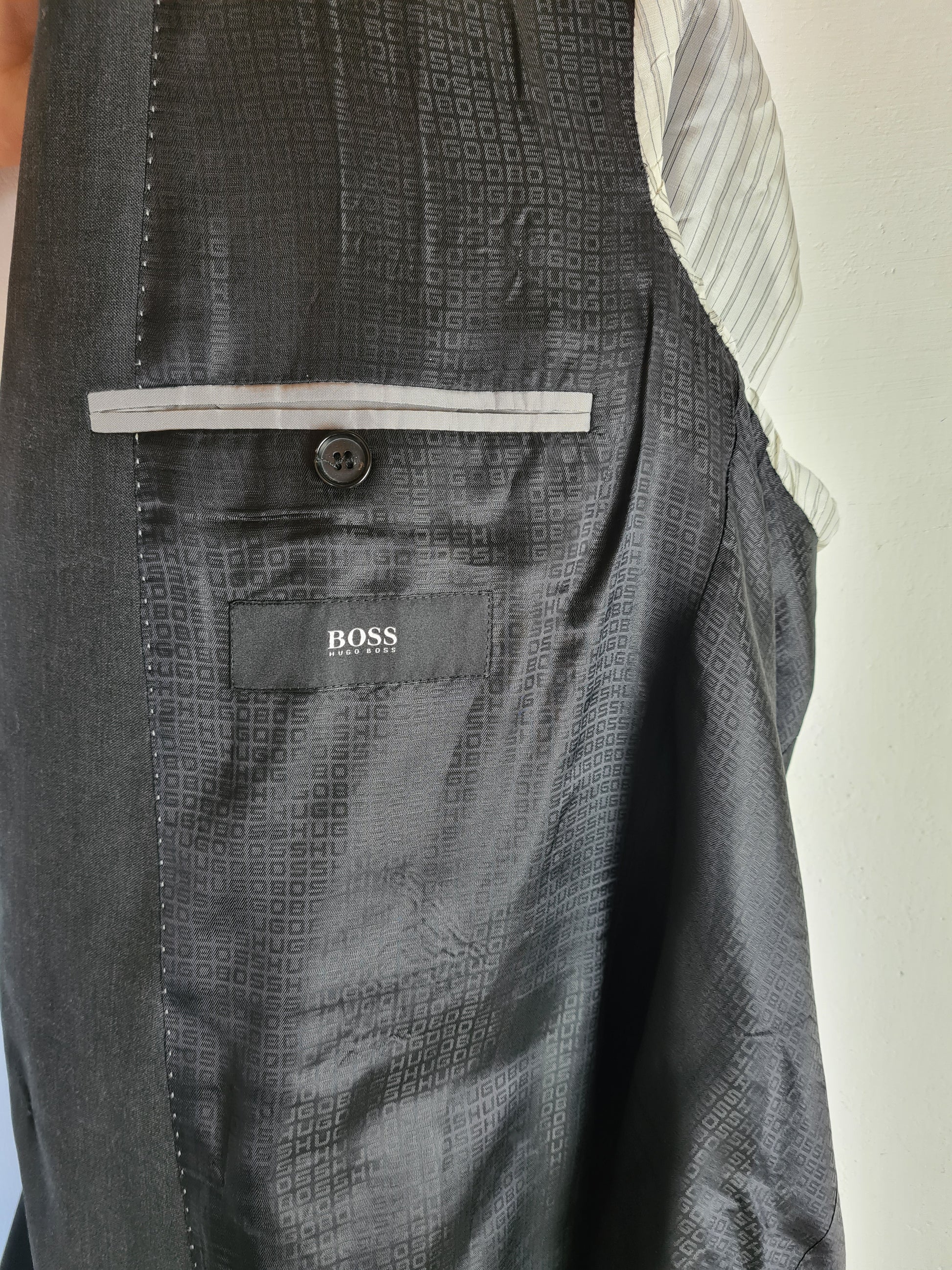 Modernes Hugo Boss Sakko Super 100 M-L - RareRags