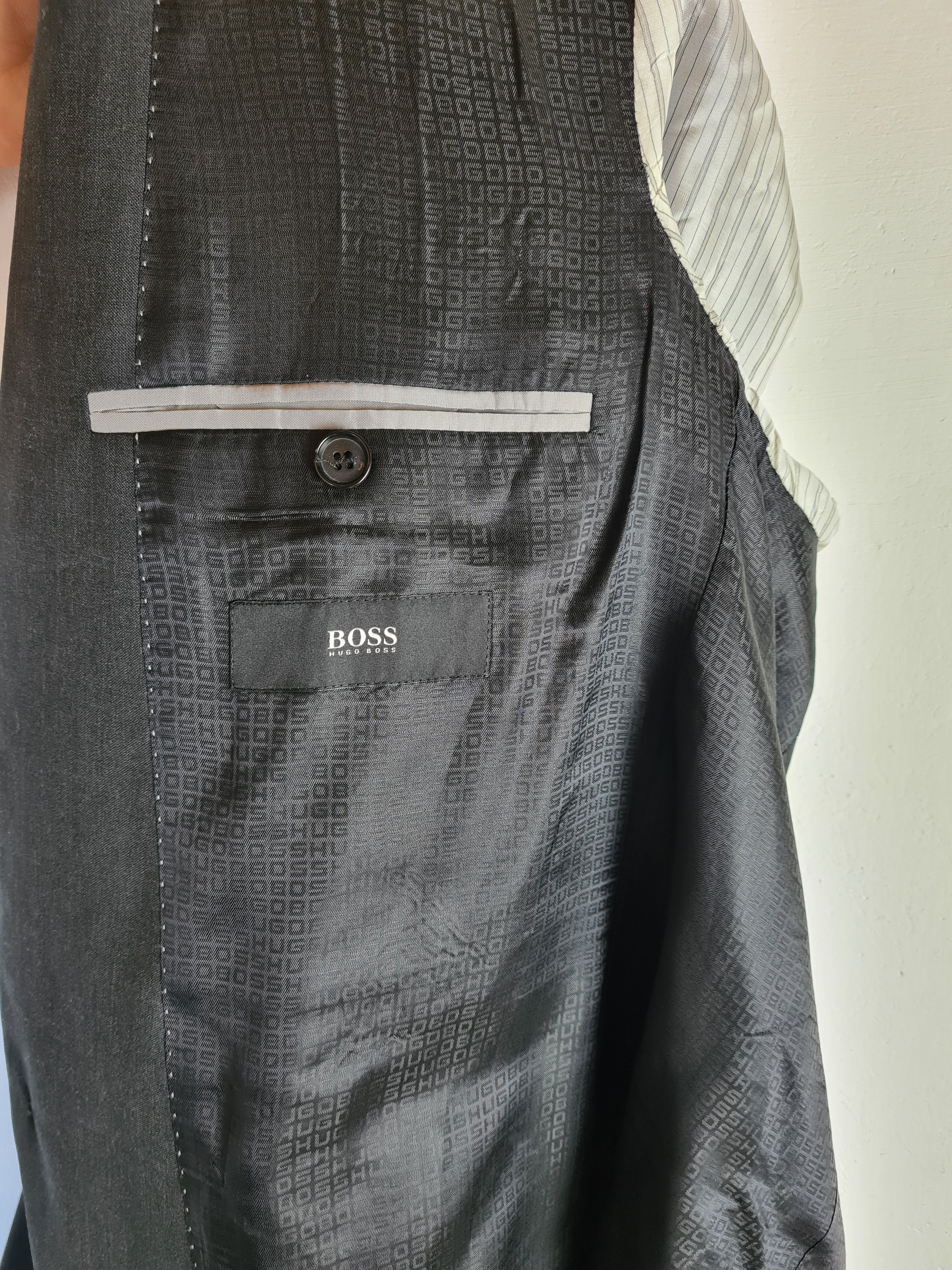 Modernes Hugo Boss Sakko Super 100 M-L - RareRags