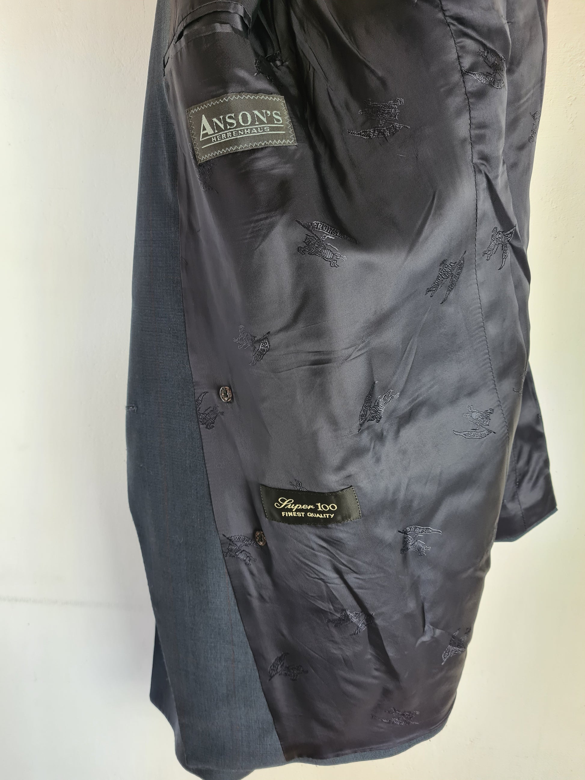 Vintage Burberrys Sakko Schurwolle M-L - RareRags