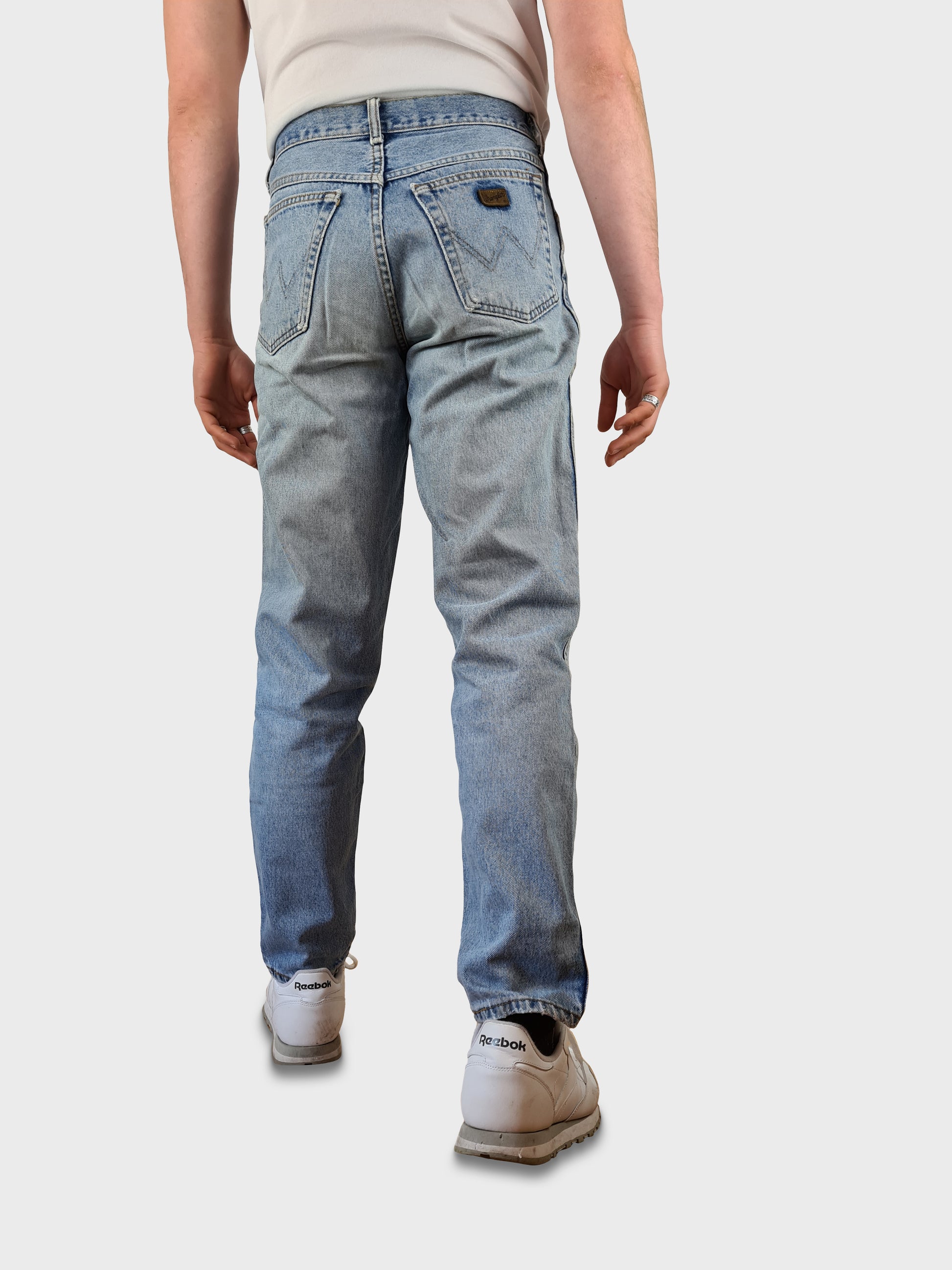 Rare! Vintage Wrangler Jeans Utah Made In U.K. S46S G01 W32 L32 - RareRags