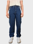 Y2K Karl Kani Jeans Deadstock Workwear Cargo Mit Mangel S