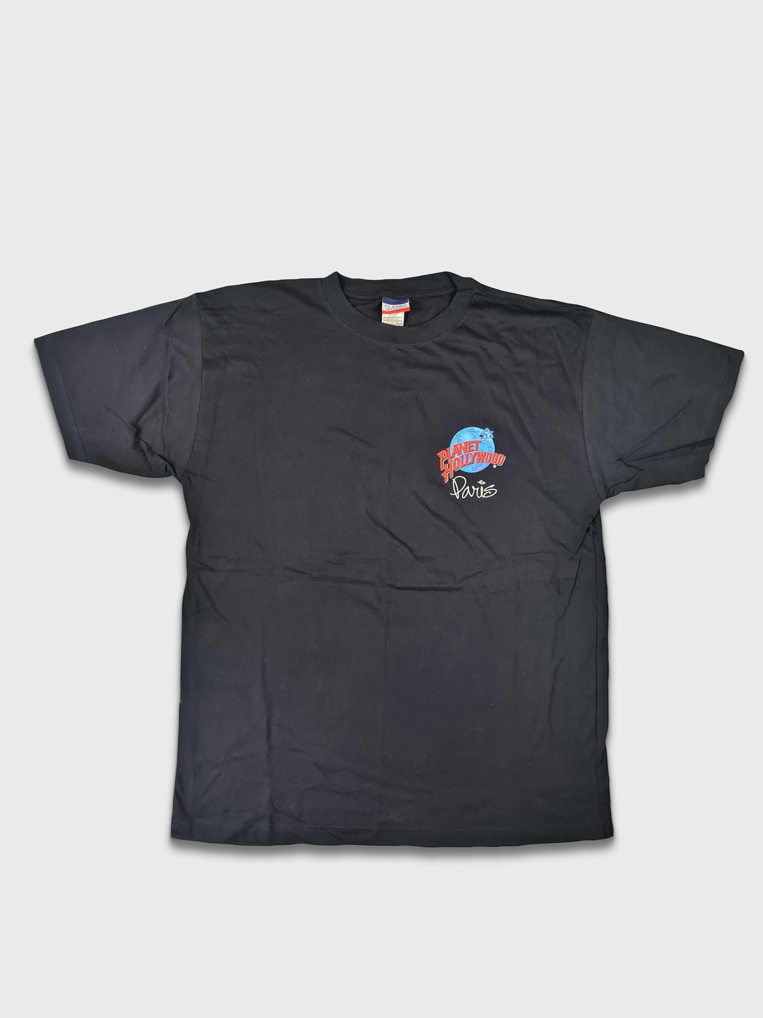 Rare! Vintage Planet Hollywood Shirt 1998 Paris Backprint XL - RareRags