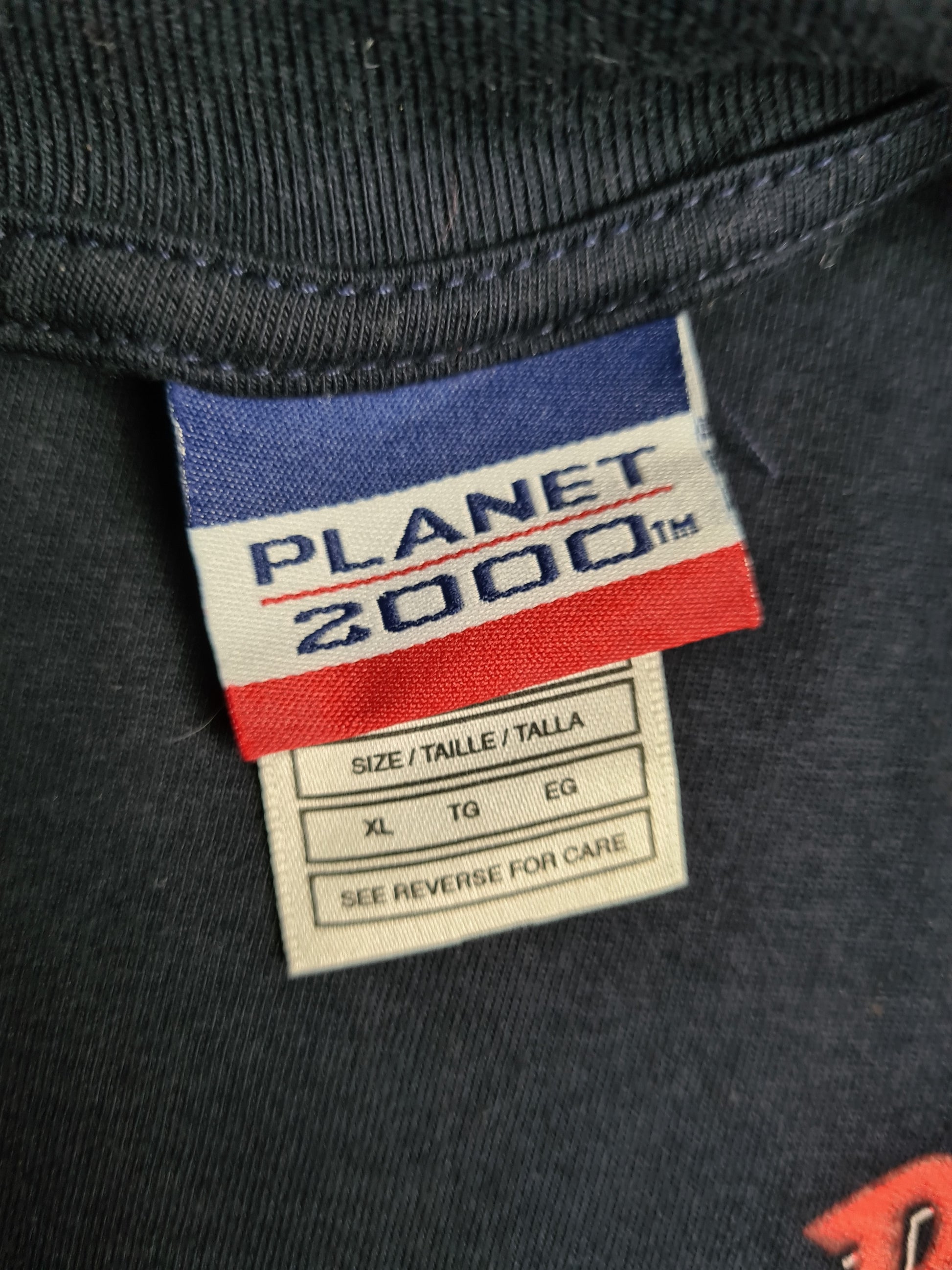 Rare! Vintage Planet Hollywood Shirt 1998 Paris Backprint XL - RareRags