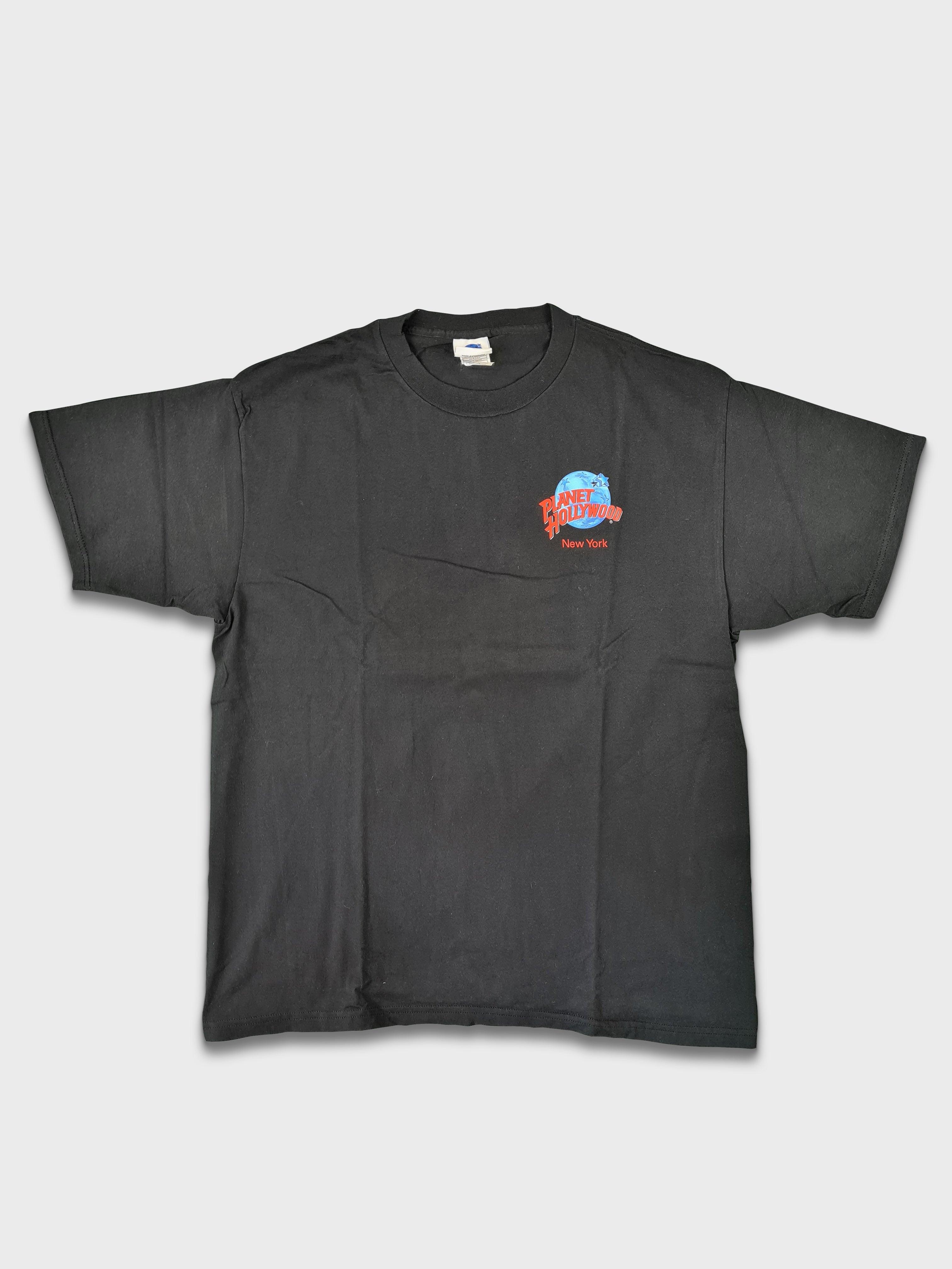 Rare! Vintage Planet Hollywood Shirt 1991 New York Statue of Liberty  XL - RareRags