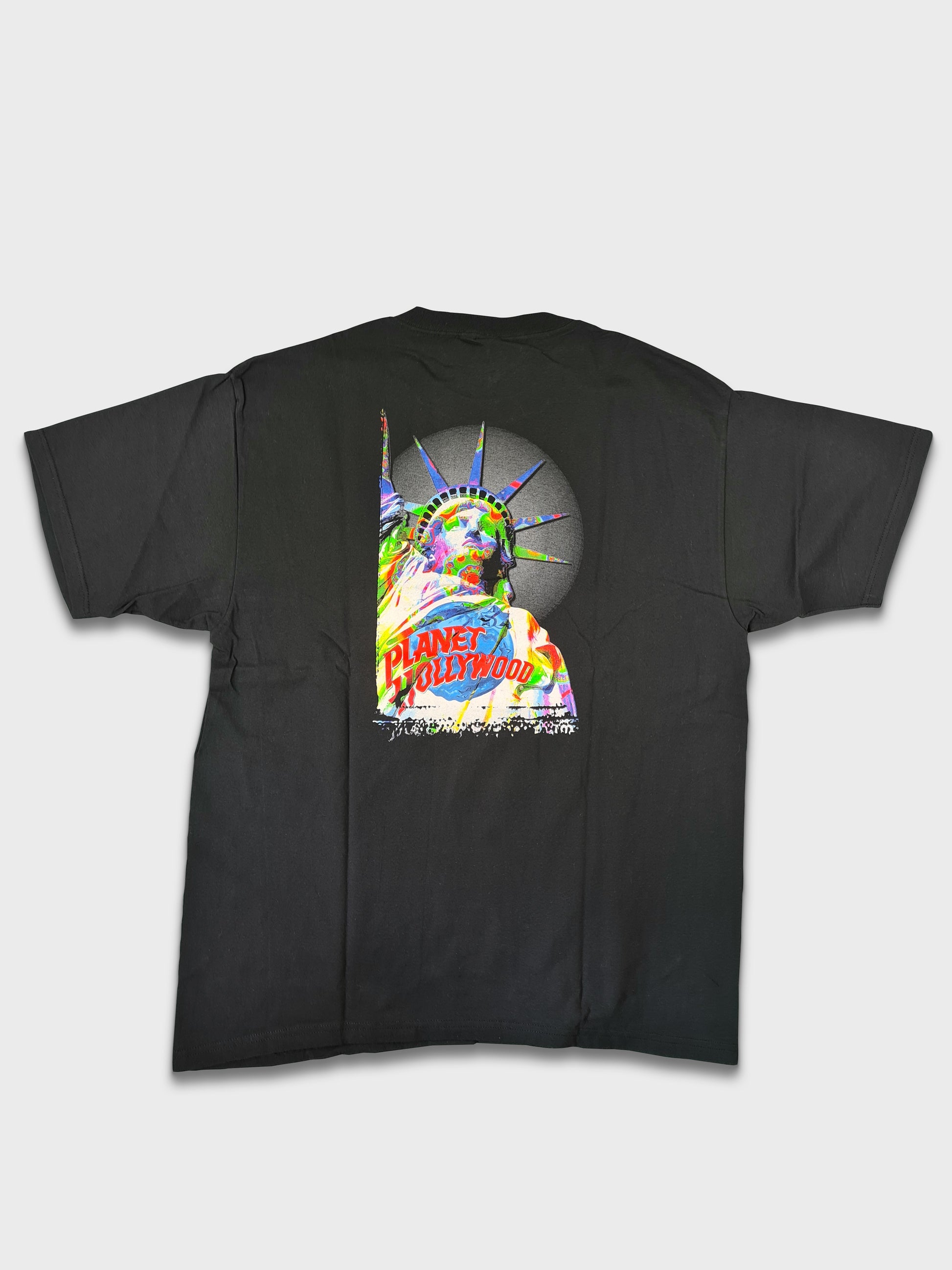 Rare! Vintage Planet Hollywood Shirt 1991 New York Statue of Liberty  XL - RareRags