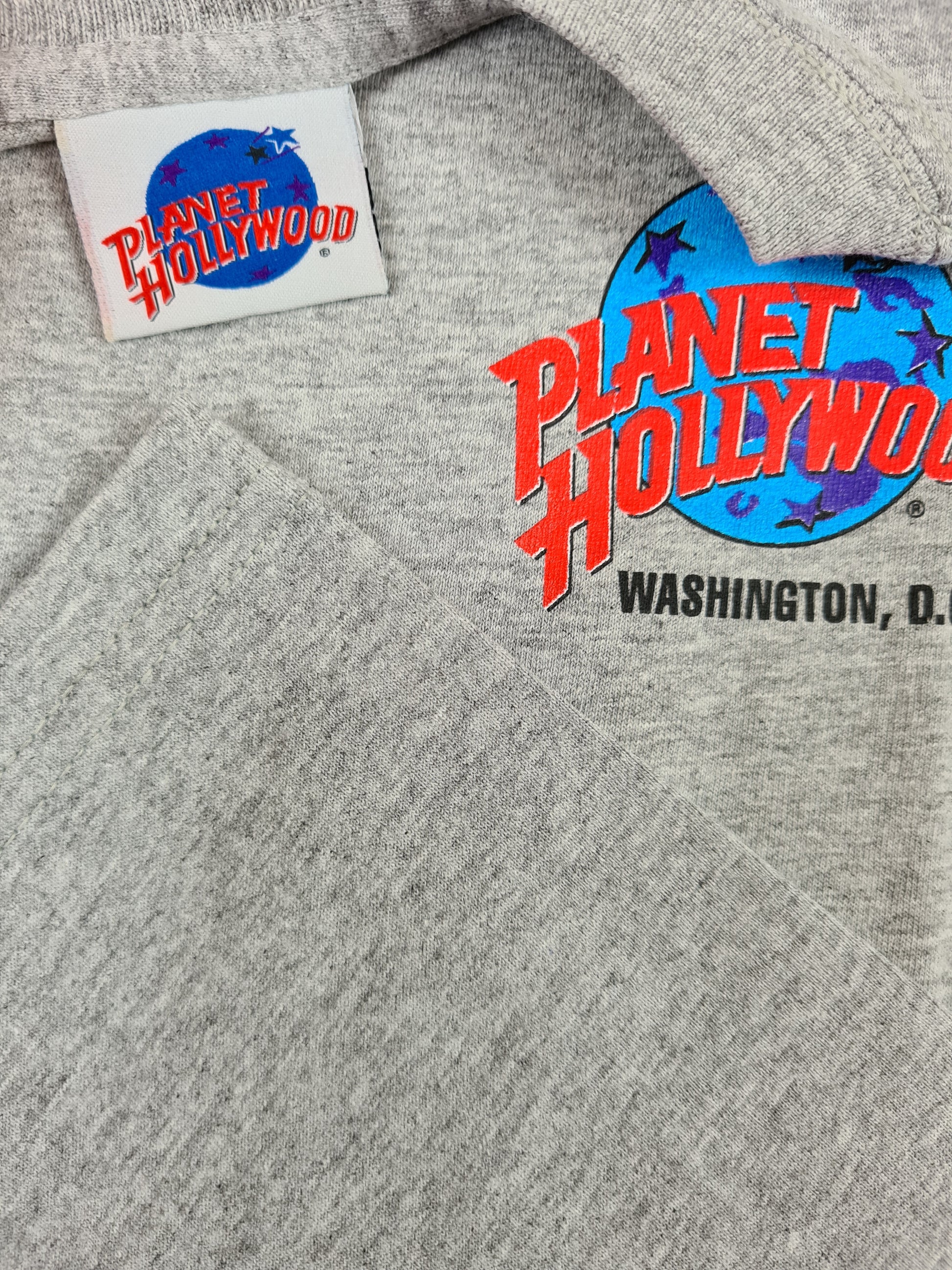 Vintage Planet Hollywood Shirt 1991 Washington, D.C.  Uncle Sam XL - RareRags