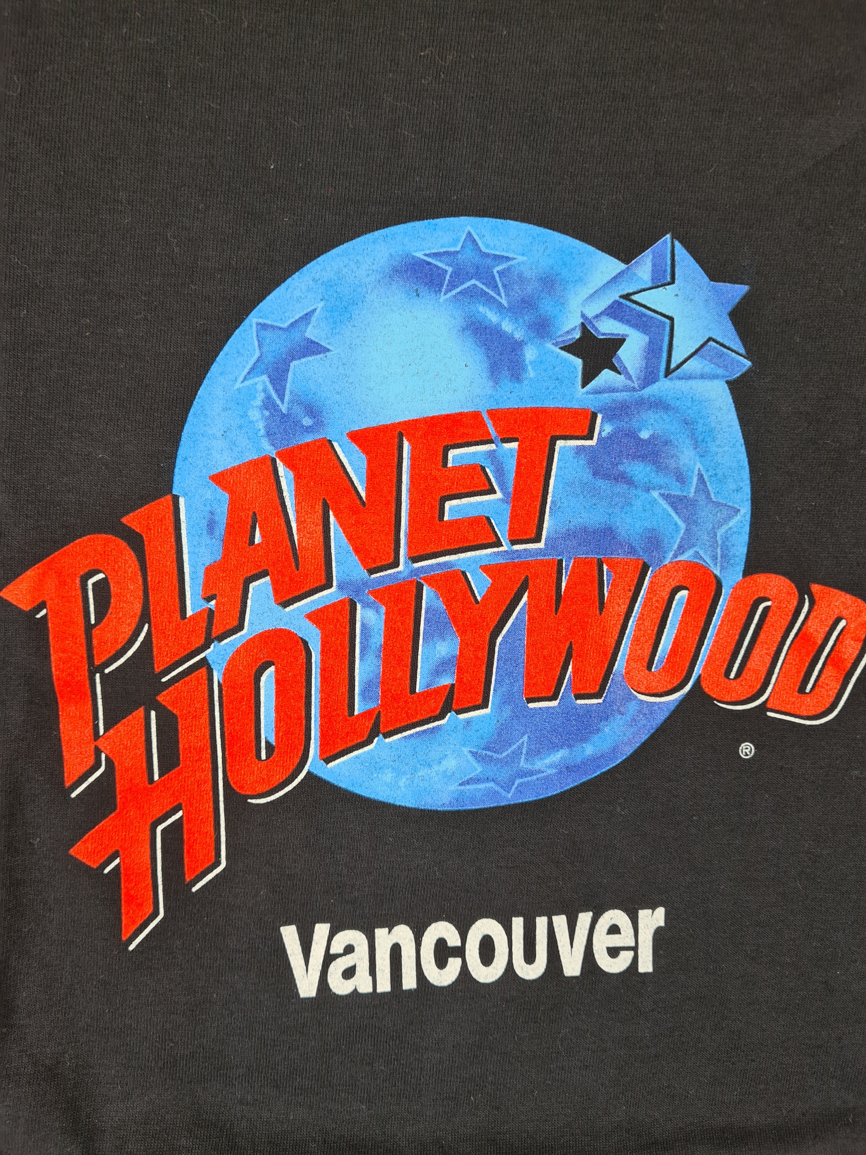 Rare! Vintage Planet Hollywood Shirt 1991 Vancouver L - RareRags