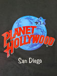 Rare! Vintage Planet Hollywood Shirt 1991 San Diego Schwarz  XL