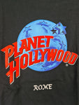 Rare! Vintage Planet Hollywood Shirt Rome Schwarz XL
