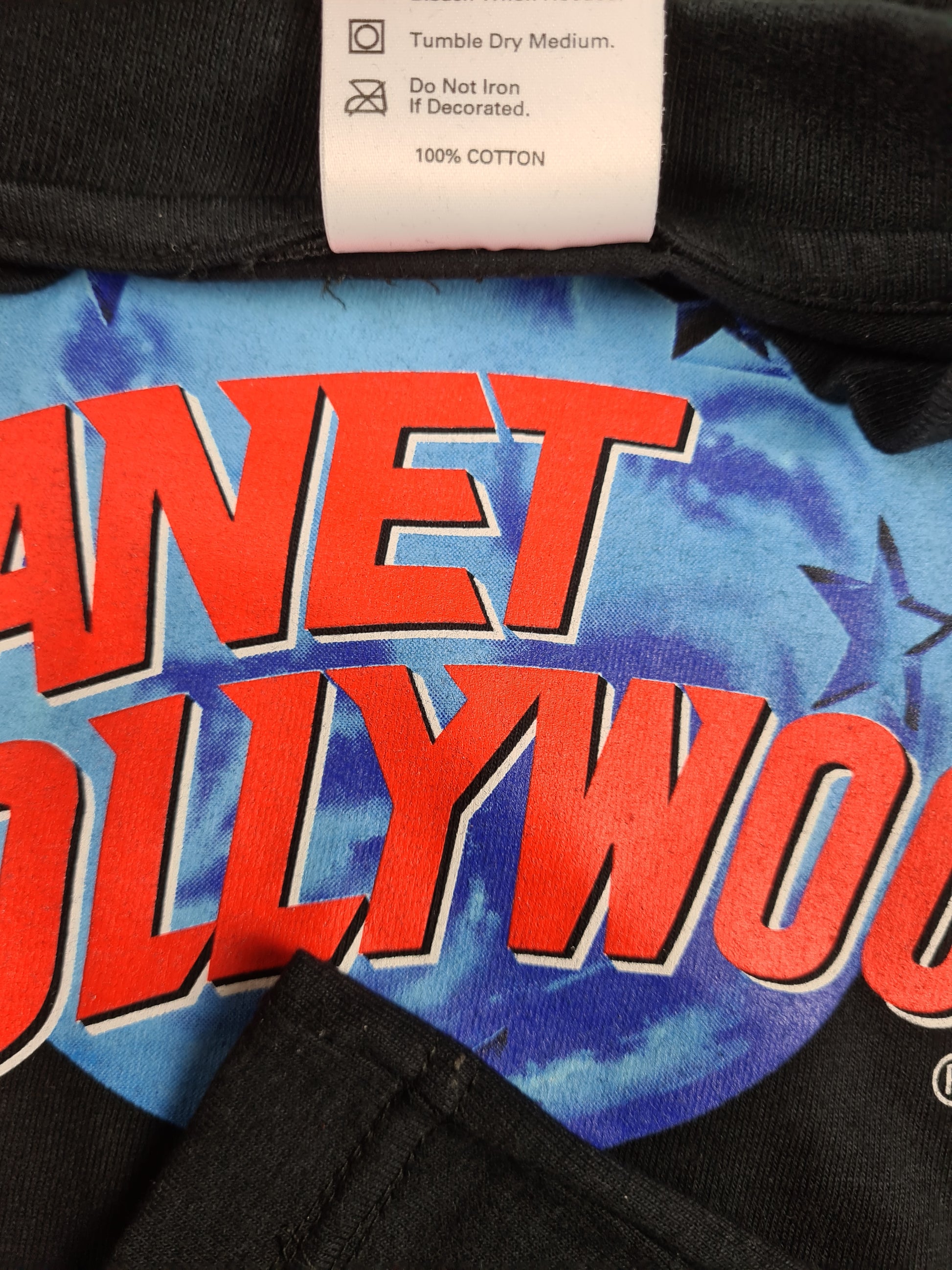 Vintage Planet Hollywood Shirt Rome Schwarz XL - RareRags