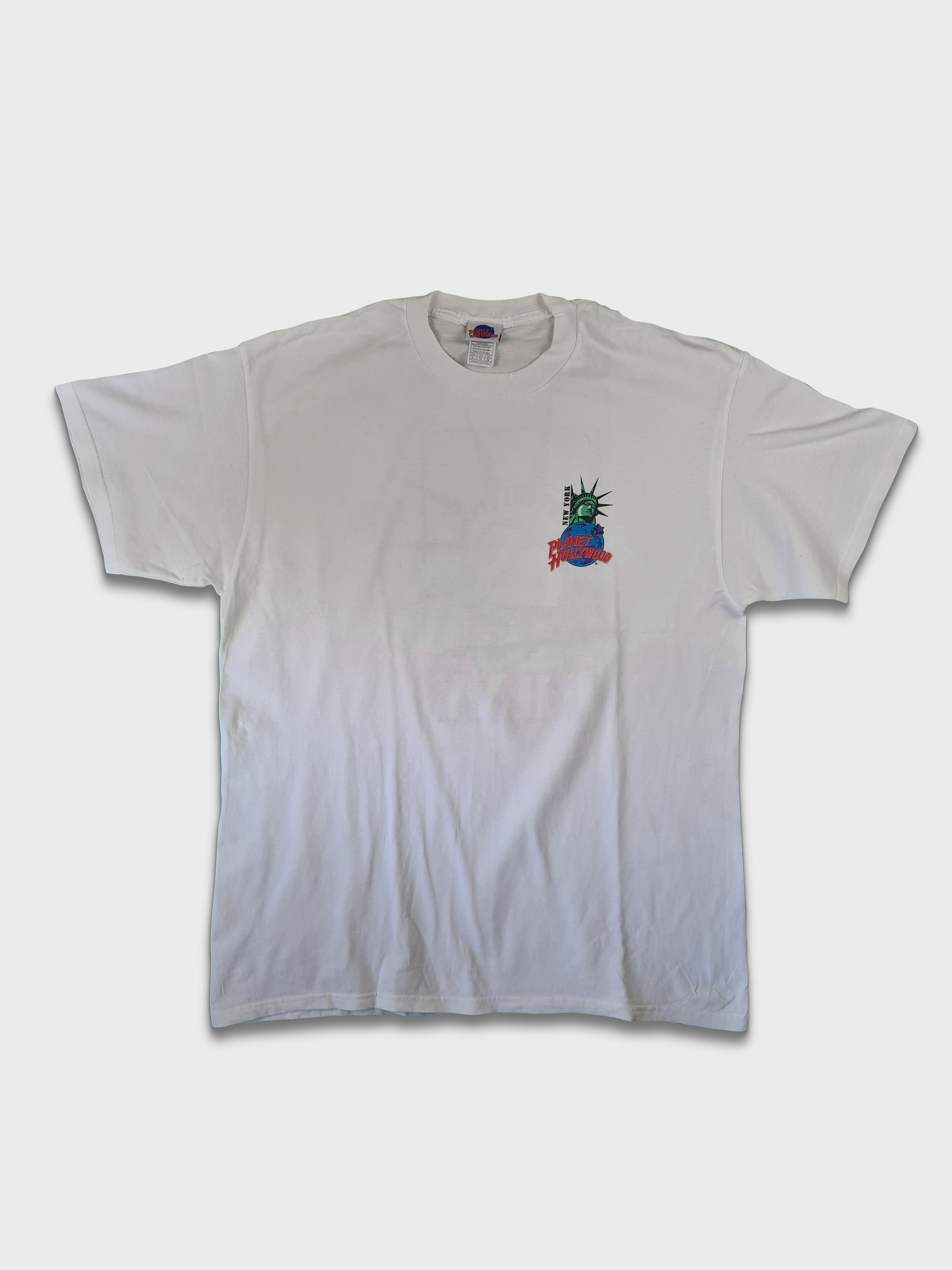 Vintage Planet Hollywood Shirt 1991 New York Statue of Liberty  XL - RareRags