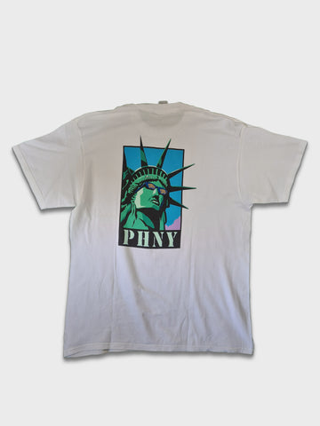 Rare! Vintage Planet Hollywood Shirt 1991 New York Statue of Liberty  XL