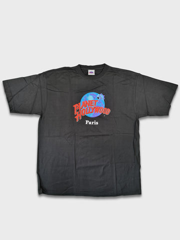 Rare! Vintage Planet Hollywood Shirt 1991 Paris  XL