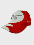 Modern Nissin Cap Hollywood Weiß/Rot Unisize