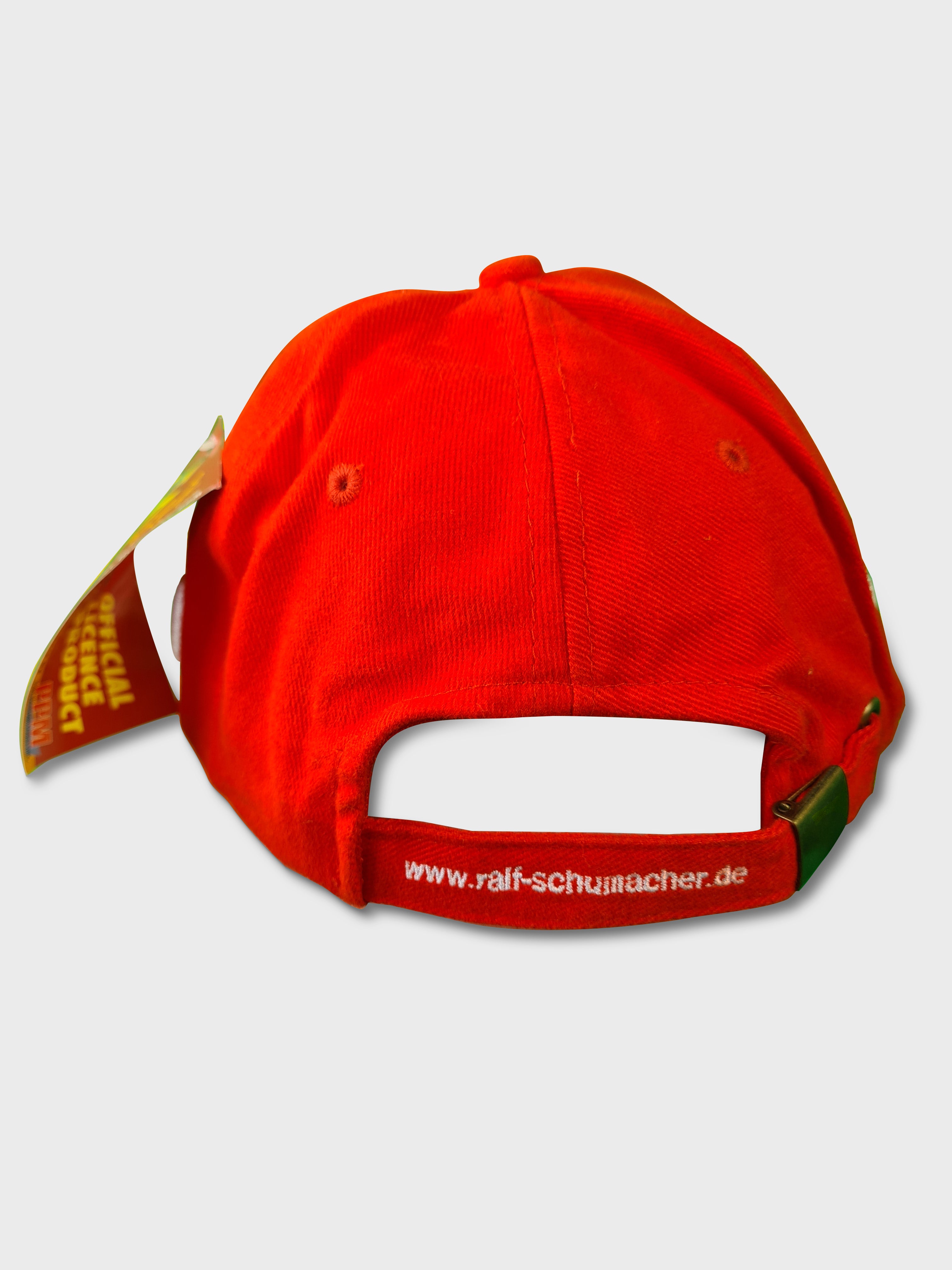 Moderne Ralf Schumacher Cap Deadstock Rot Unisize - RareRags
