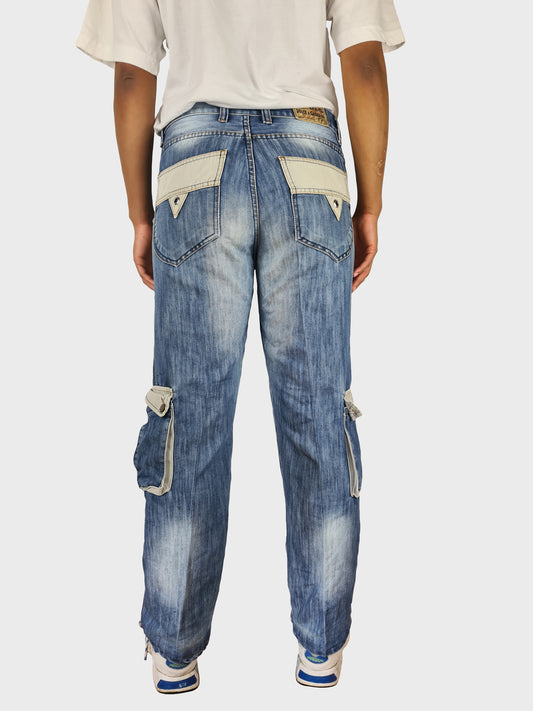 Y2K Dolce & Gabbana Jeans 1003A Cargo Style W 33 L 32