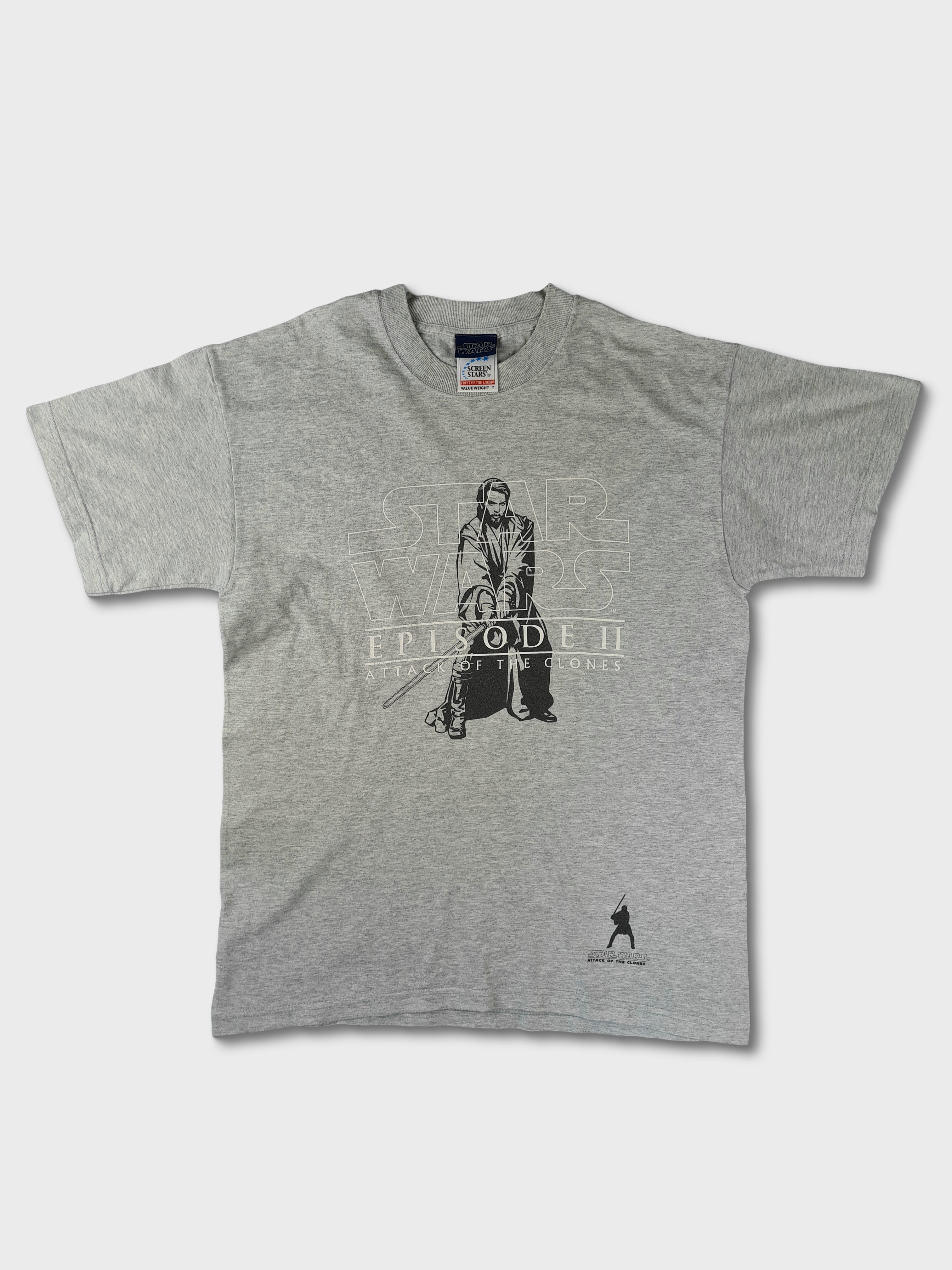 Vintage Screen Stars Shirt Star Wars Attack Of Clones Promo M - RareRags