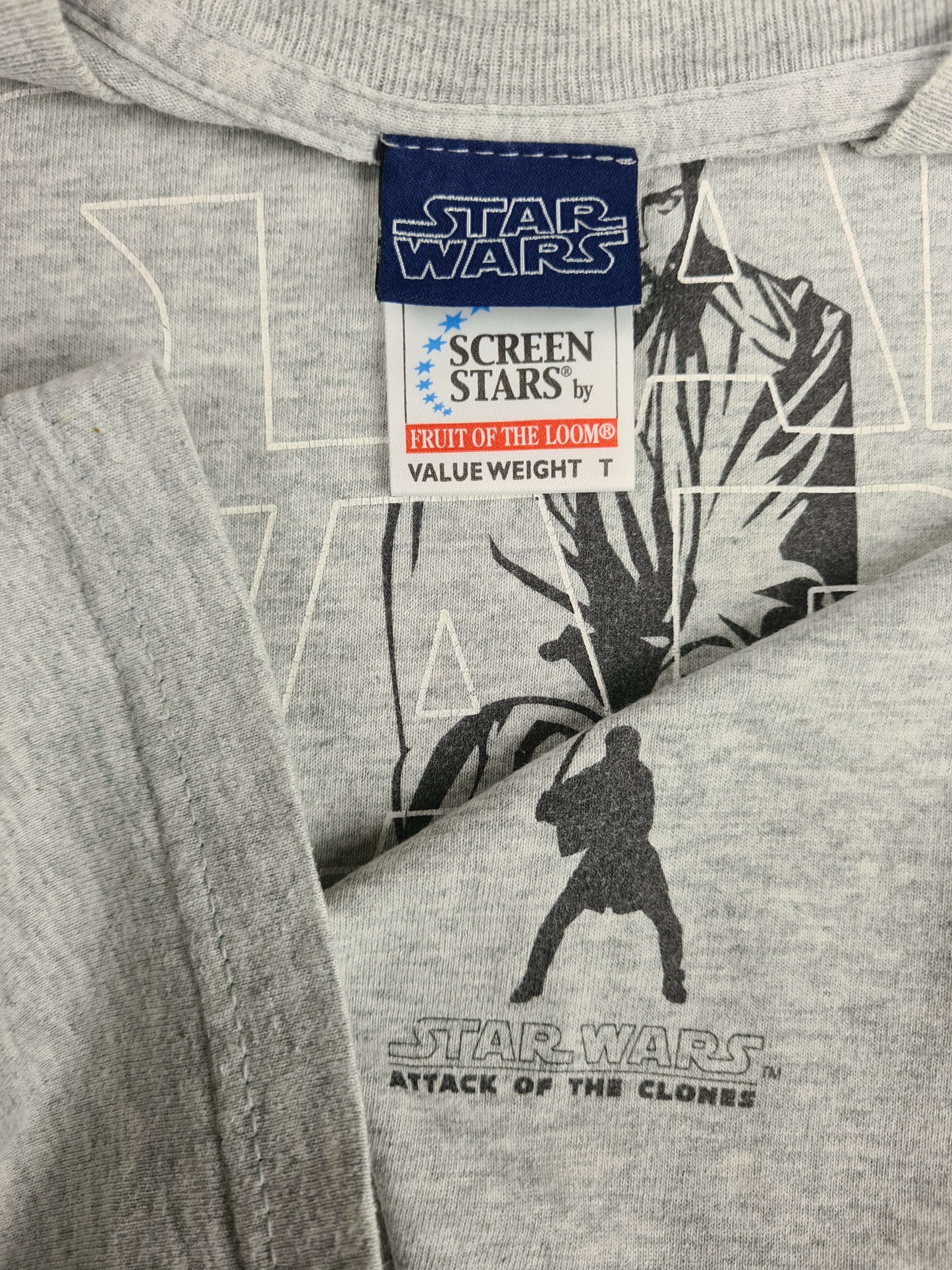 Vintage Screen Stars Shirt Star Wars Attack Of Clones Promo M - RareRags