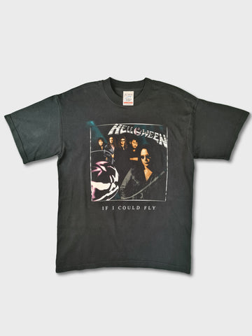 Vintage Screen Stars Shirt Helloween If I Could Fly 2000 M