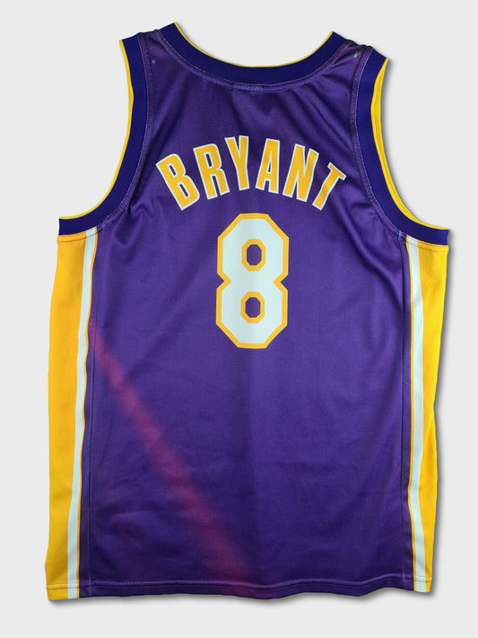 Rare! Vintage Champion Jersey NBA Lakers Kobe Bryant #8 XL
