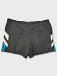 Vintage Adidas Shorts Schwarz Blau XL