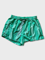 Vintage NoName Shorts Shiny Runner Sprinter S-M - RareRags