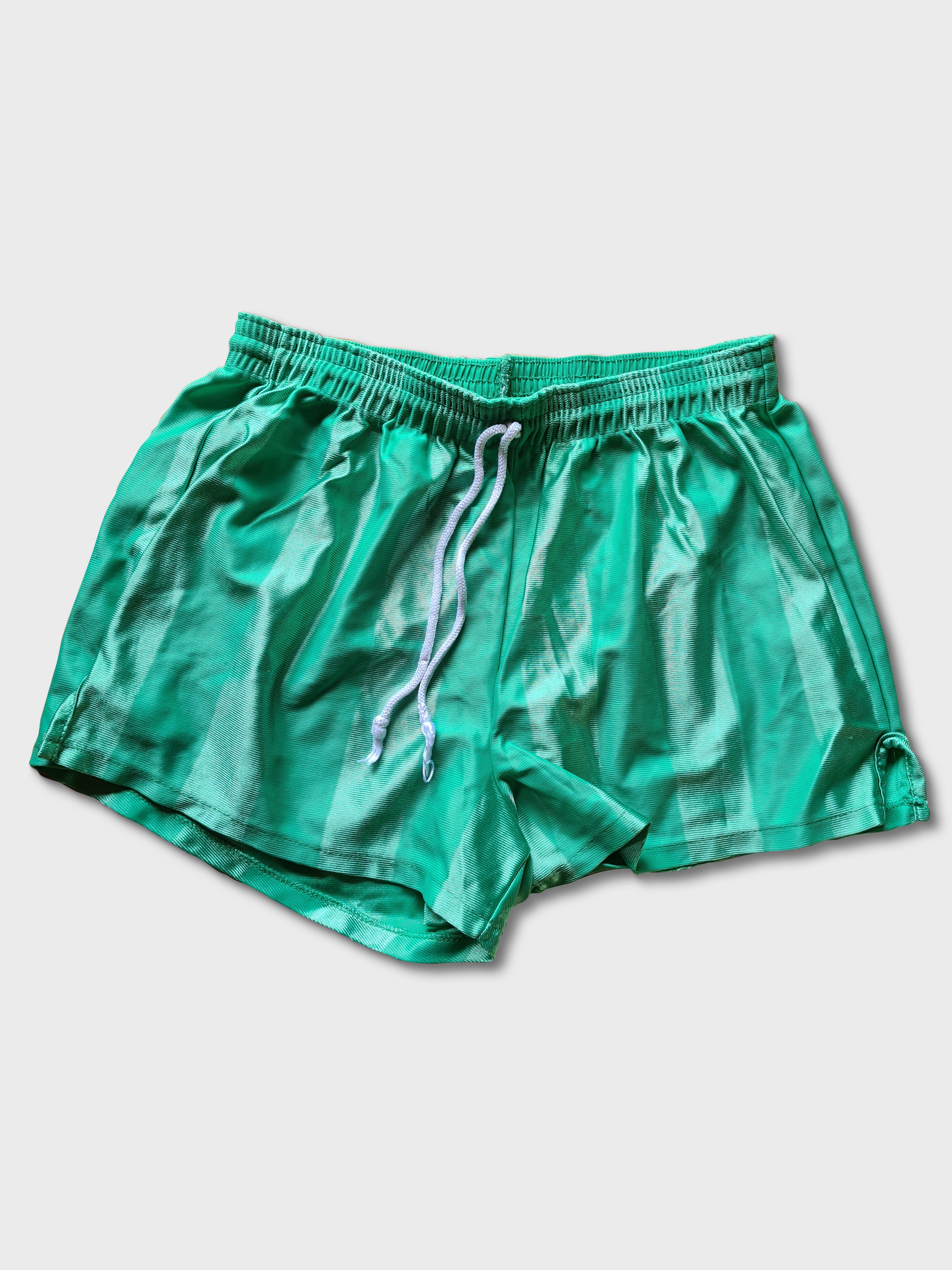 Vintage NoName Shorts Shiny Runner Sprinter S-M - RareRags