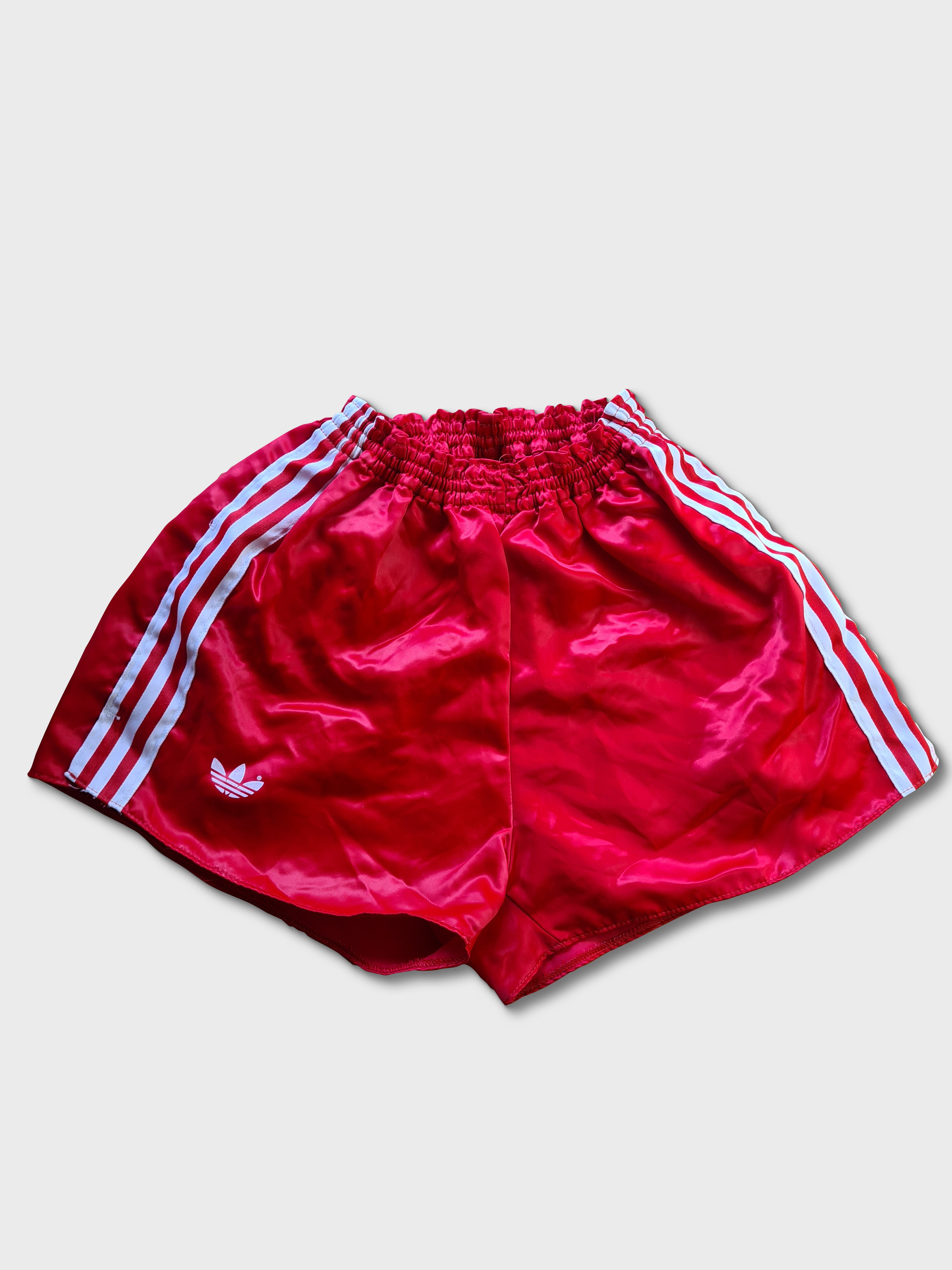 Rare! Vintage Adidas Shorts Ventex Made In France Shiny Runner M-L - RareRags