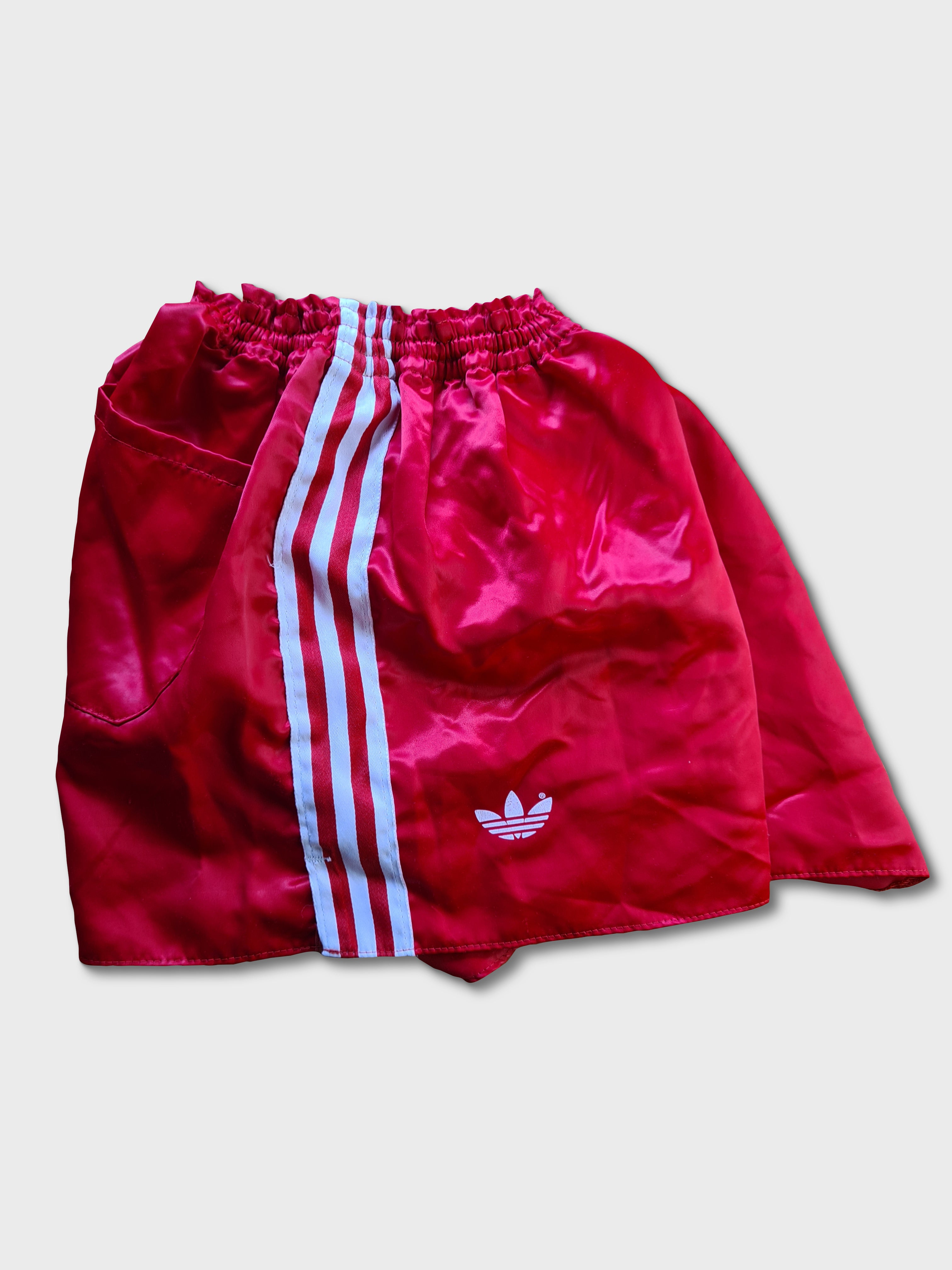 Rare! Vintage Adidas Shorts Ventex Made In France Shiny Runner M-L - RareRags