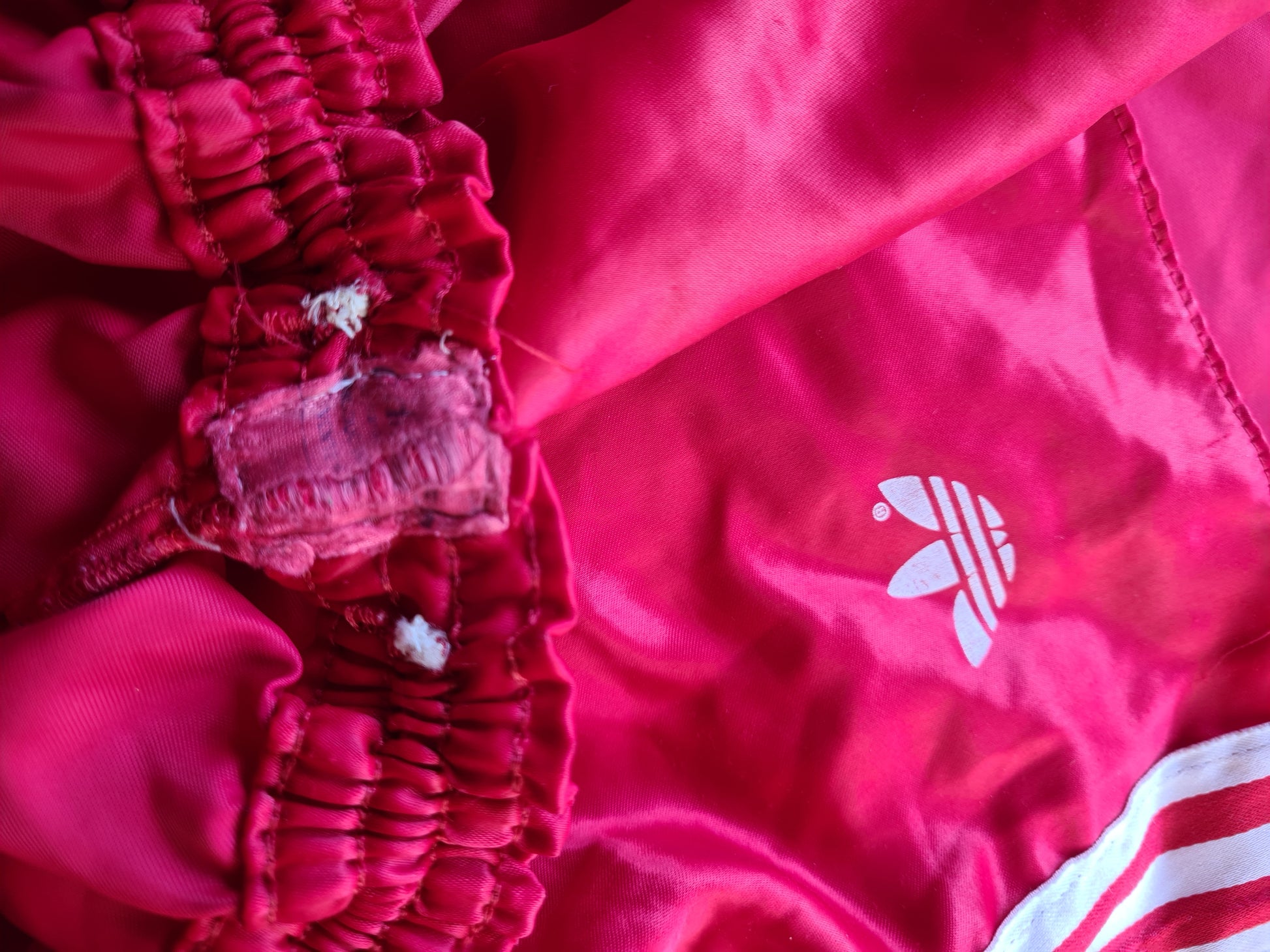 Rare! Vintage Adidas Shorts Ventex Made In France Shiny Runner M-L - RareRags
