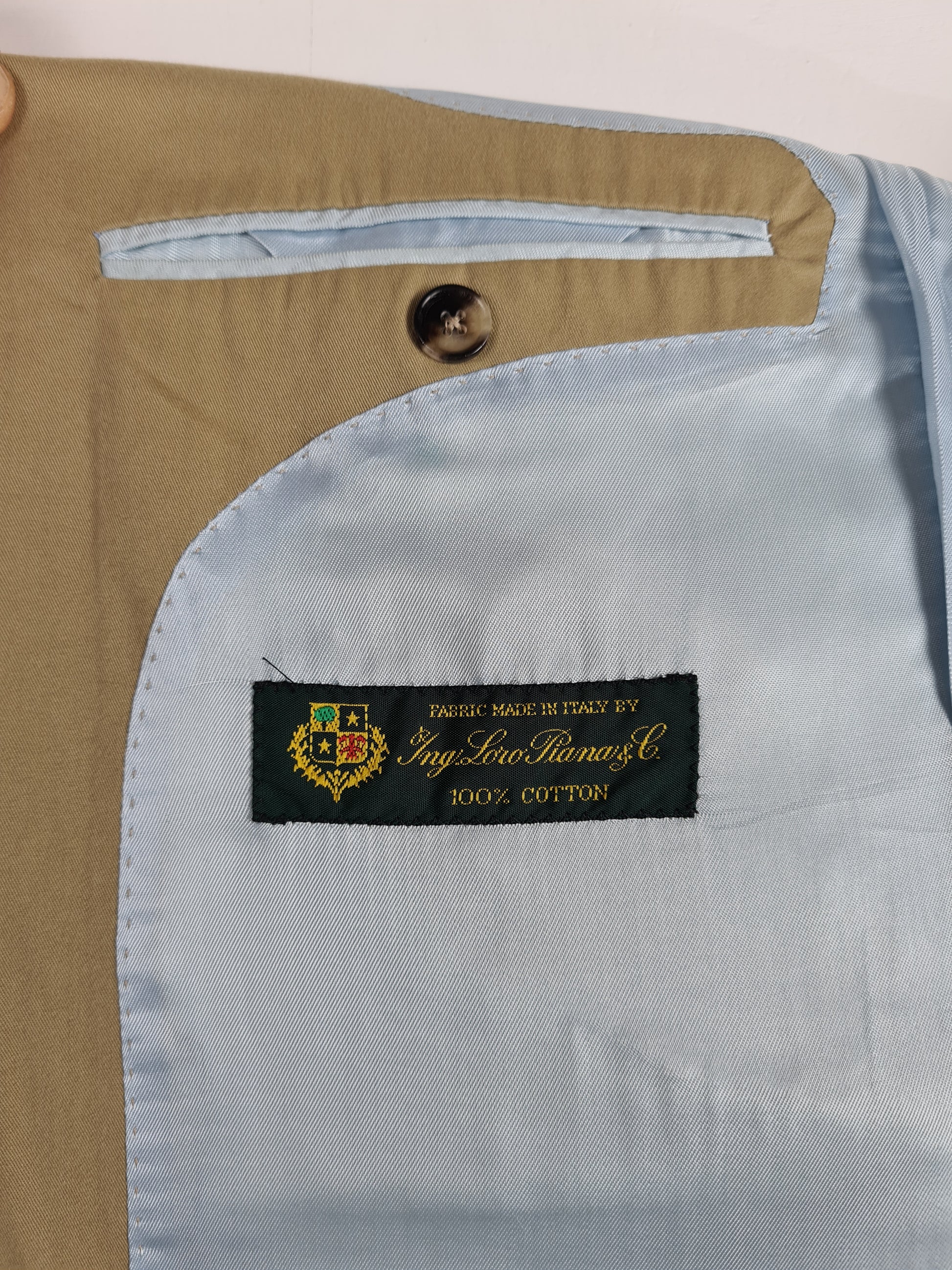 Designer Loro Piana Anzug Made In EU Für Weil Sand M-L - RareRags