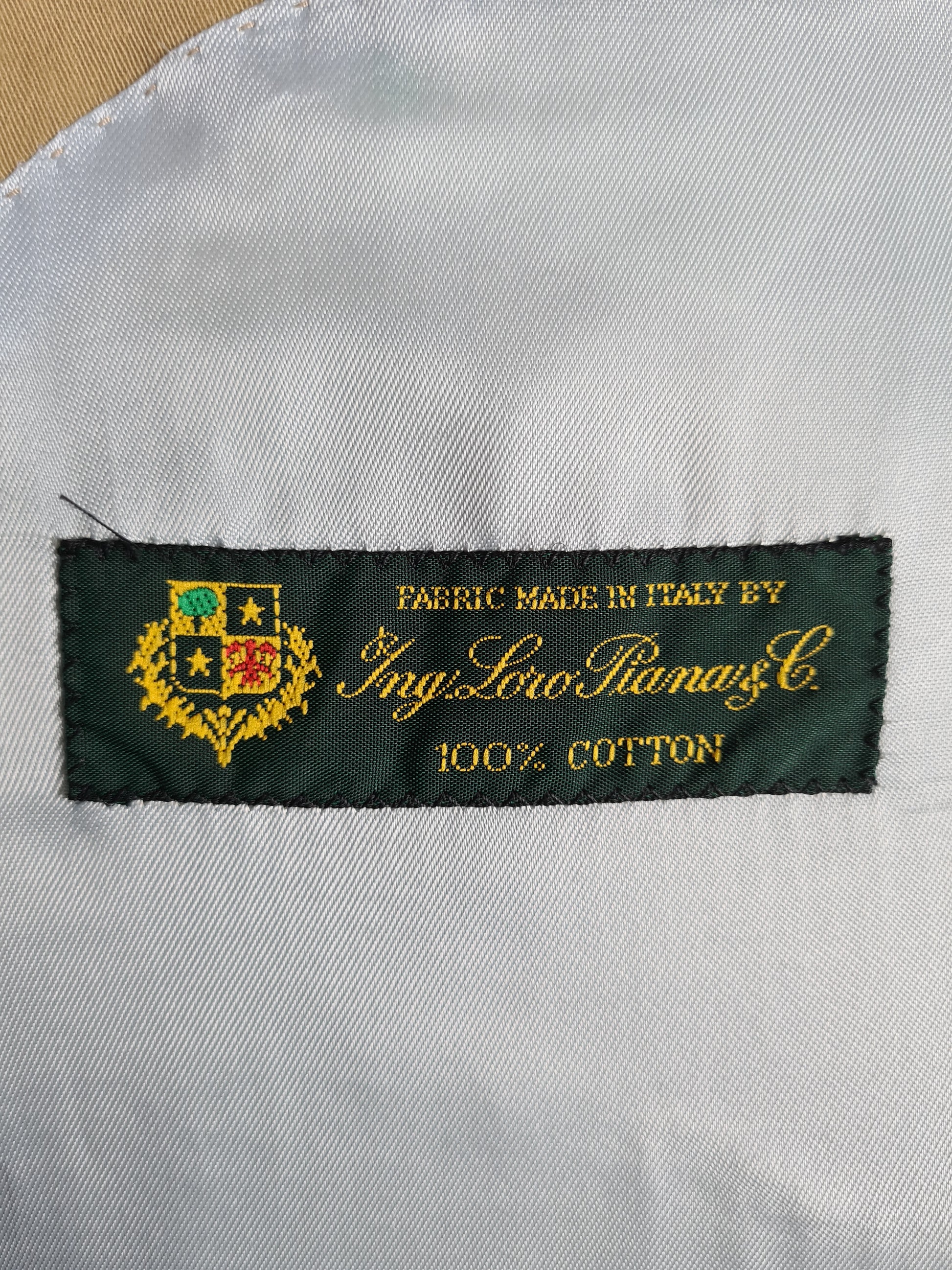 Designer Loro Piana Anzug Made In EU Für Weil Sand M-L - RareRags