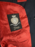 Designer Loro Piana Anzug Sayn Made In EU 2011 Dunkelblau M-L