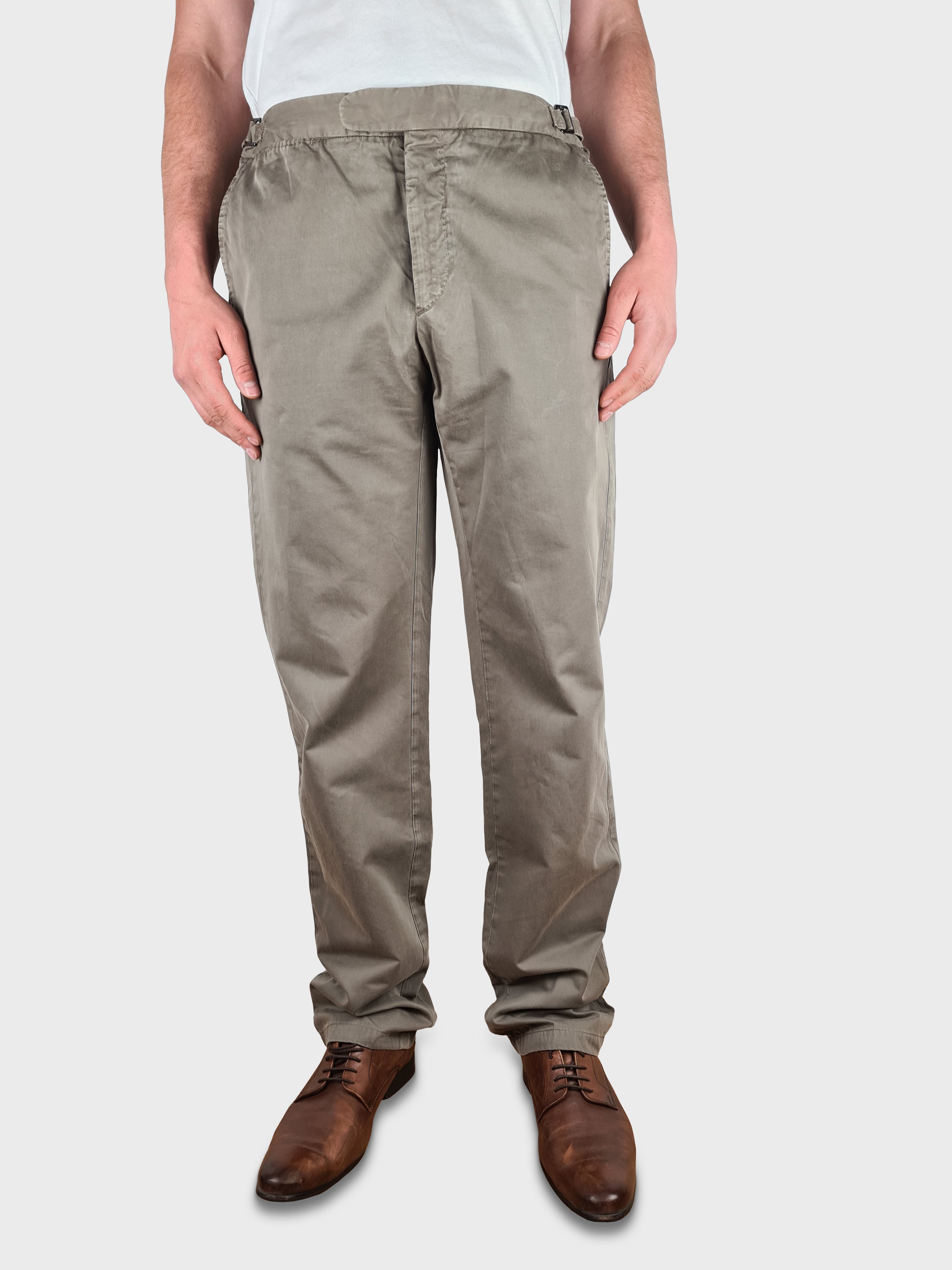 Designer Loro Piana Hose Made In Italy Hellbraun M-L - RareRags