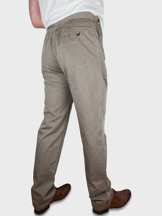 Designer Loro Piana Hose Made In Italy Hellbraun M-L
