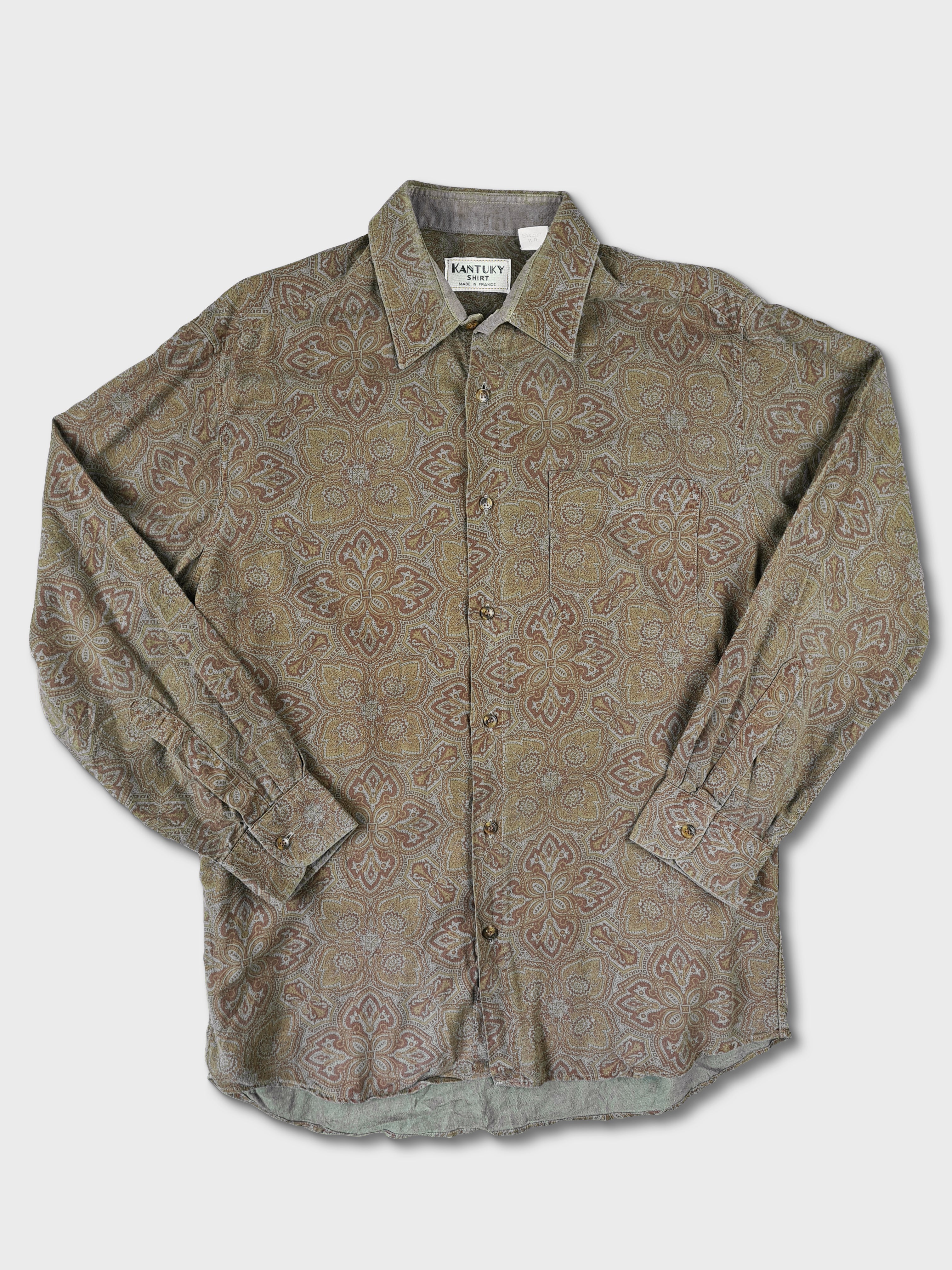 Vintage Kantuky Hemd Made In France M - RareRags